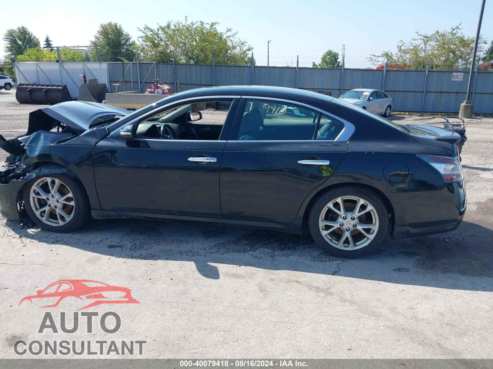 NISSAN MAXIMA 2013 - 1N4AA5AP1DC806109