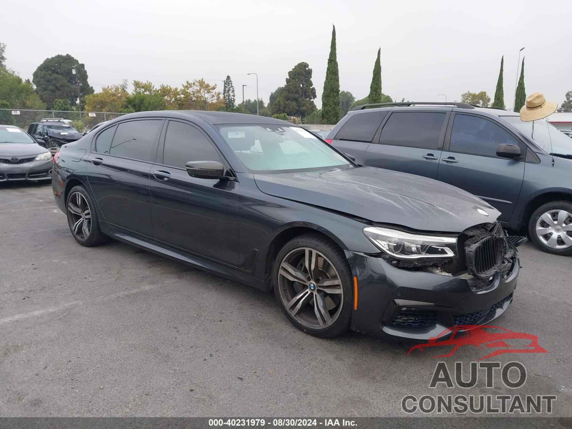 BMW 750I 2017 - WBA7F0C3XHGM21615