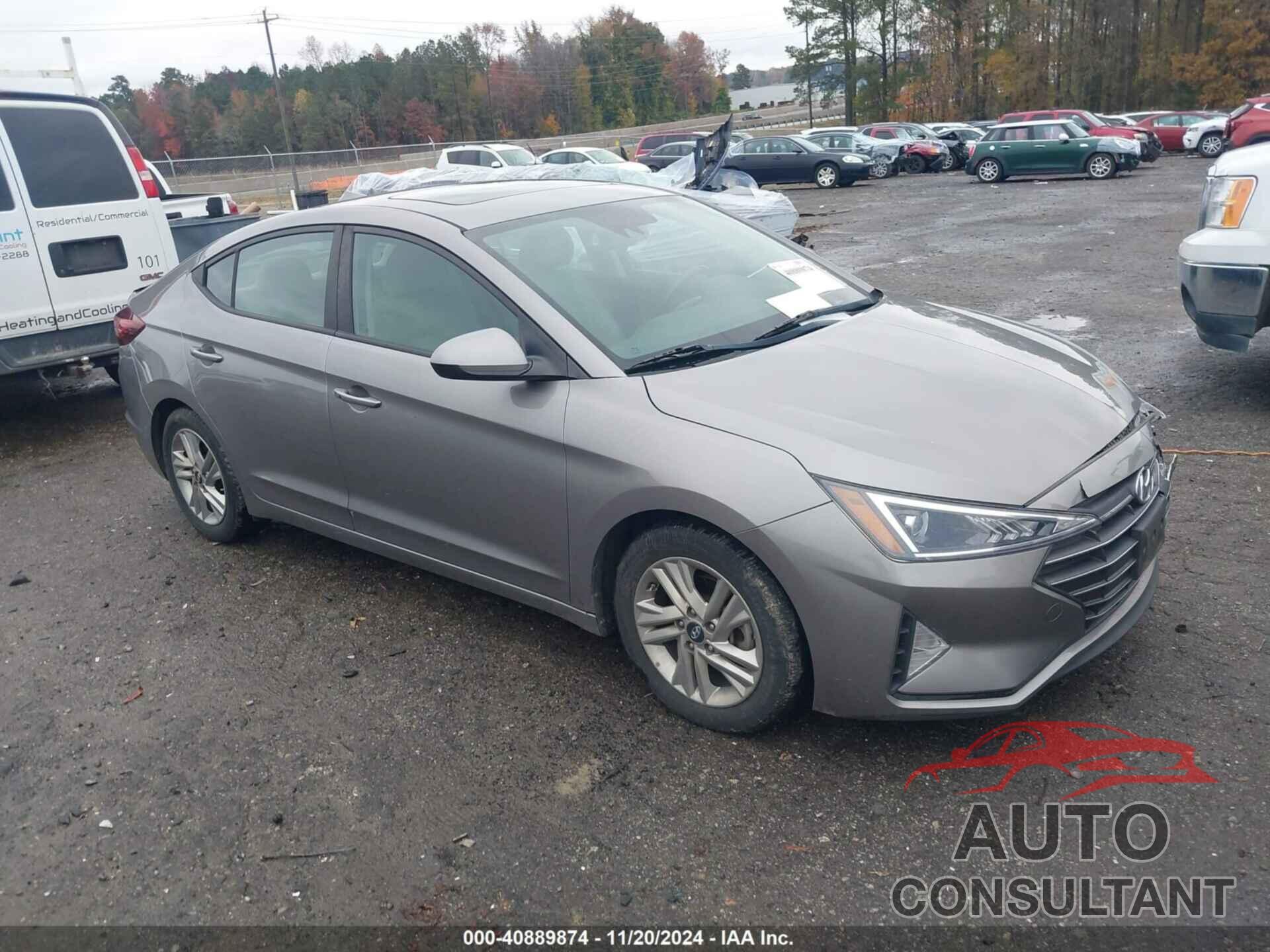 HYUNDAI ELANTRA 2020 - KMHD84LF7LU907564
