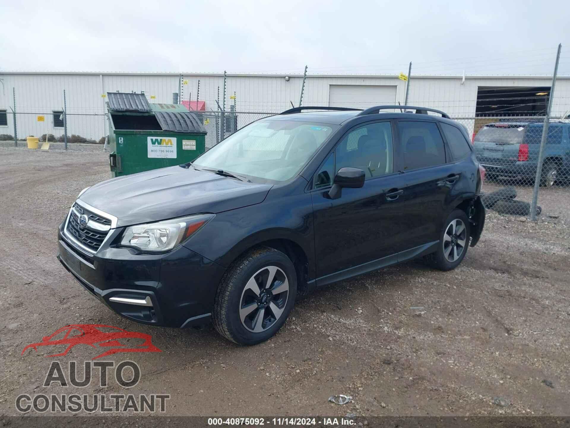 SUBARU FORESTER 2017 - JF2SJAEC3HH433776