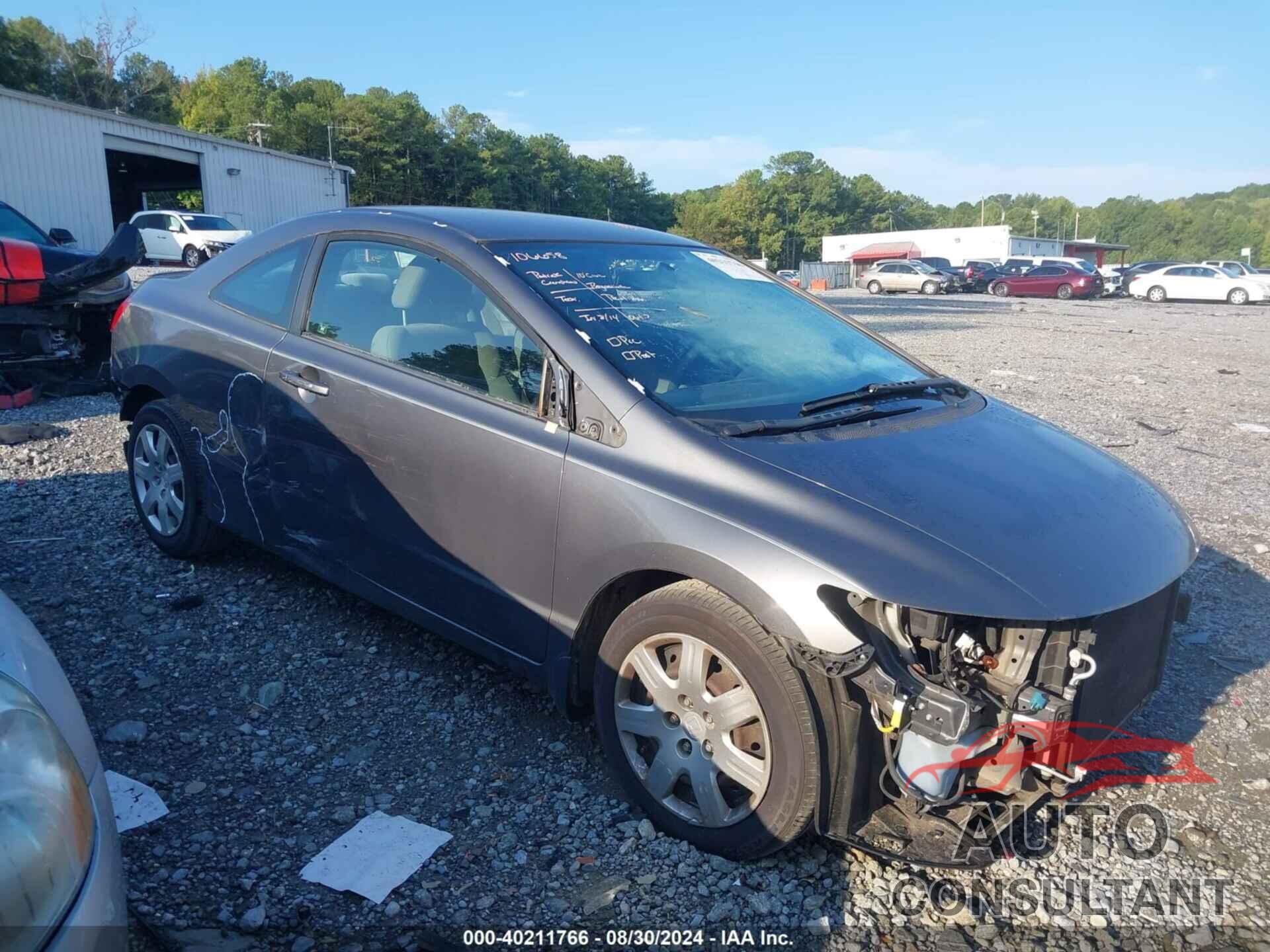 HONDA CIVIC 2010 - 2HGFG1B66AH527567