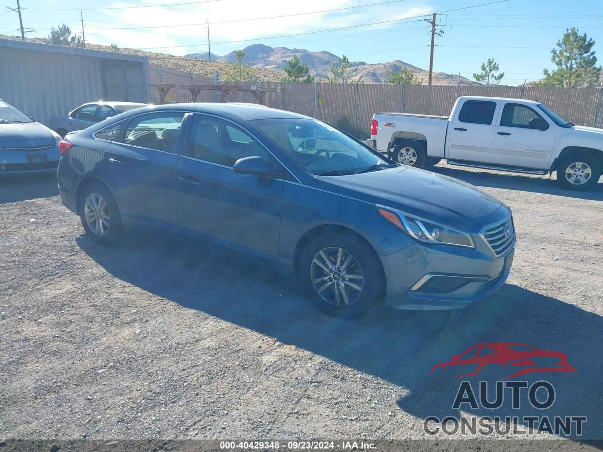 HYUNDAI SONATA 2016 - 5NPE24AF3GH269262