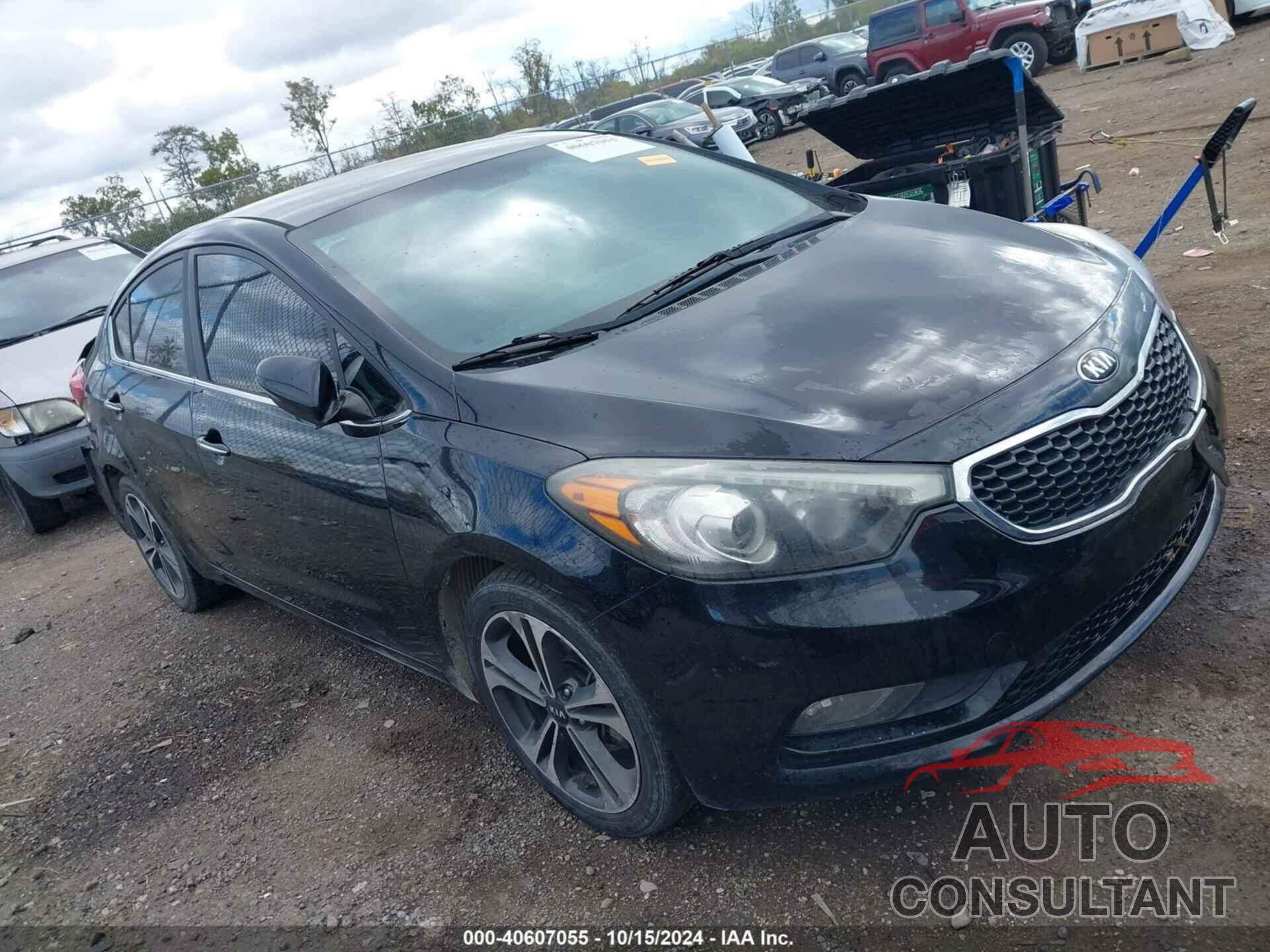 KIA FORTE 2014 - KNAFX4A88E5058348