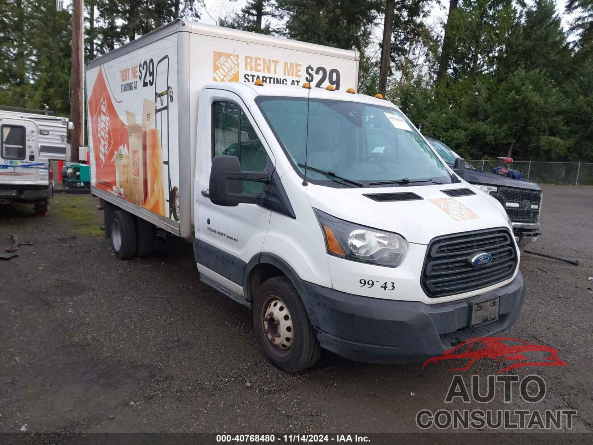 FORD TRANSIT-350 CAB 2019 - 1FDBF8ZM6KKA67944