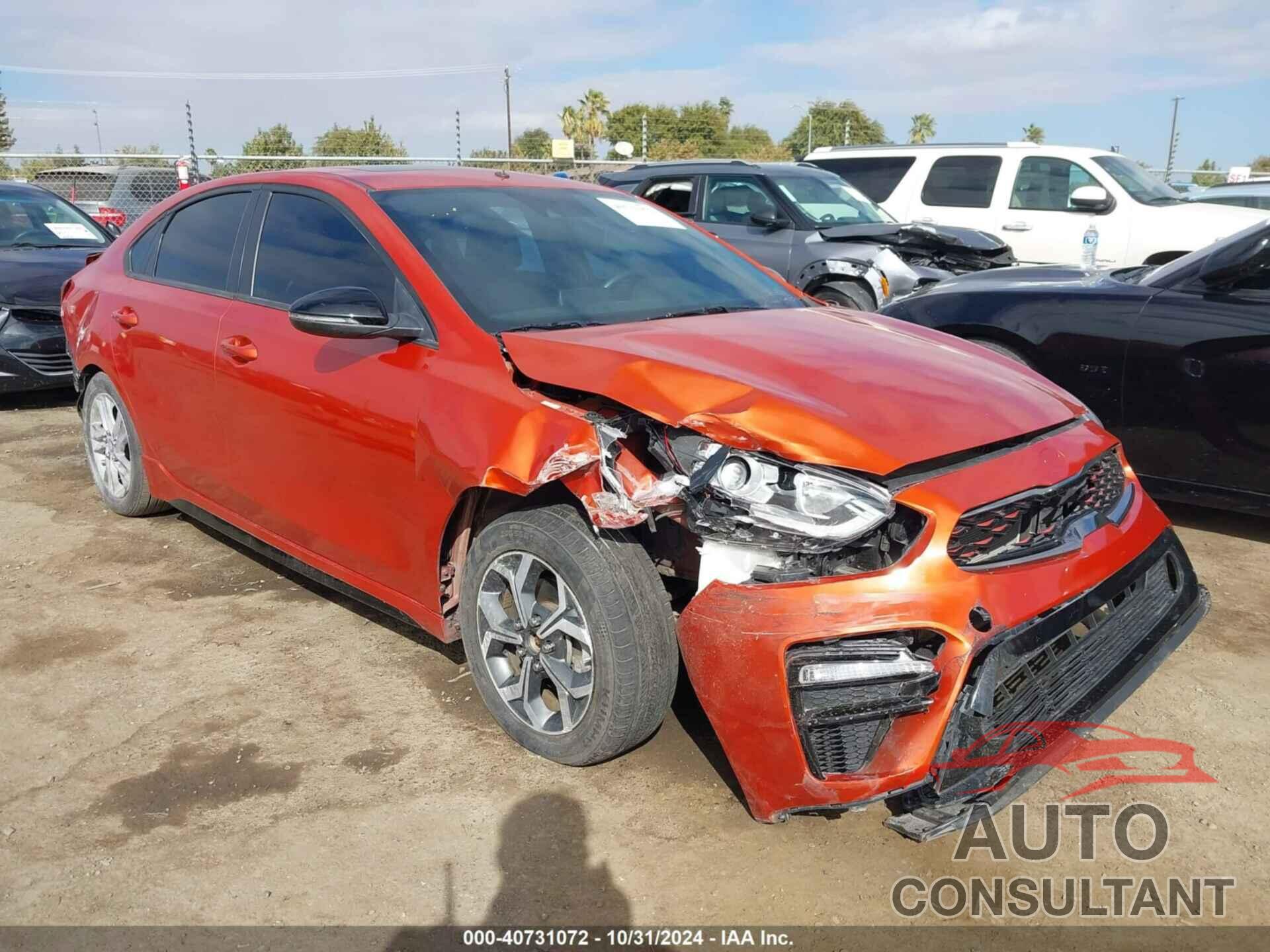 KIA FORTE 2021 - 3KPF34AD9ME310252