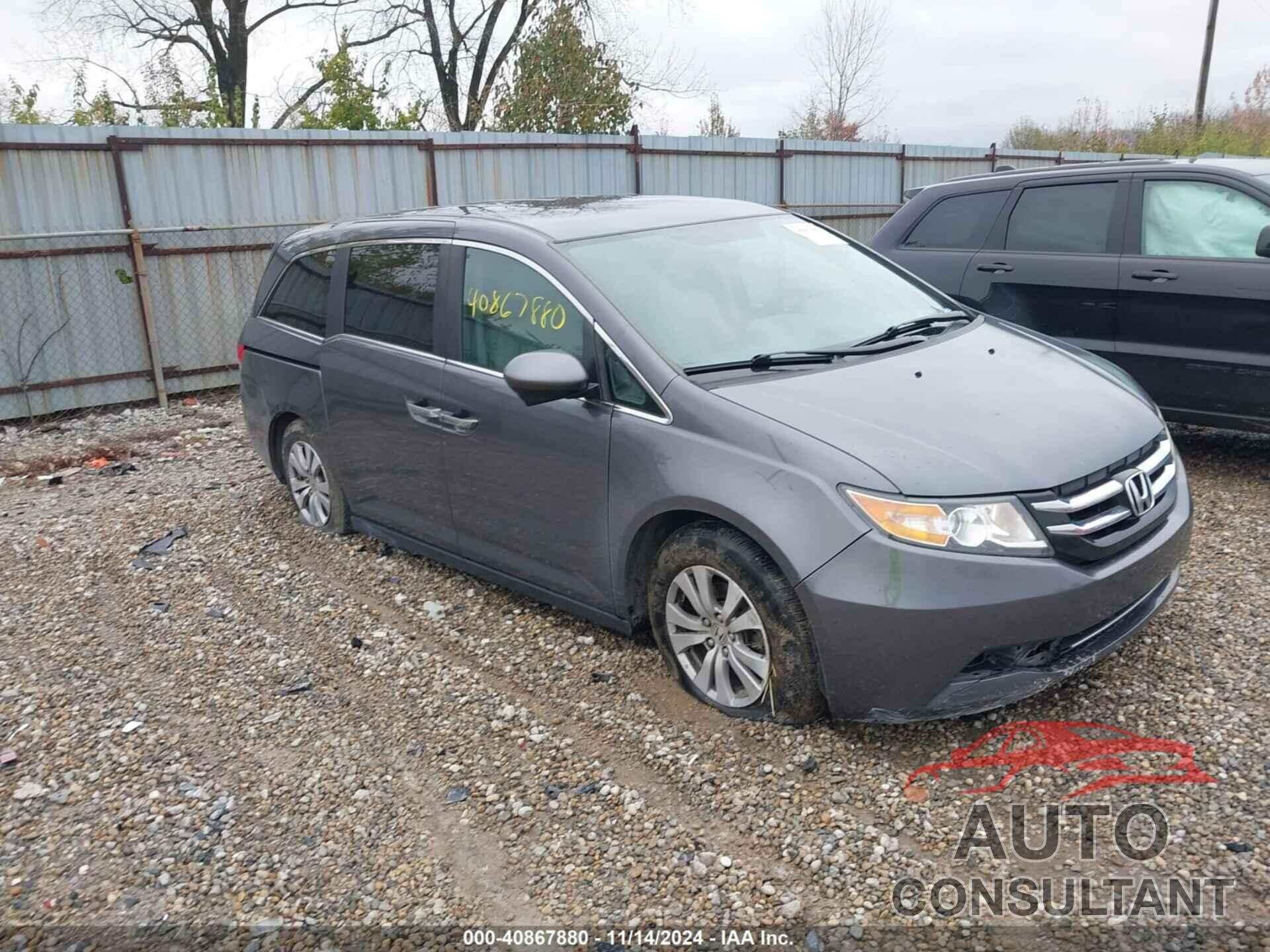 HONDA ODYSSEY 2016 - 5FNRL5H32GB078186