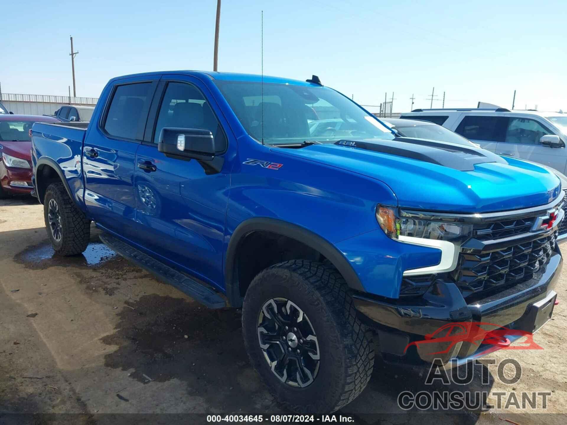 CHEVROLET SILVERADO 1500 2022 - 3GCUDHEL7NG640555