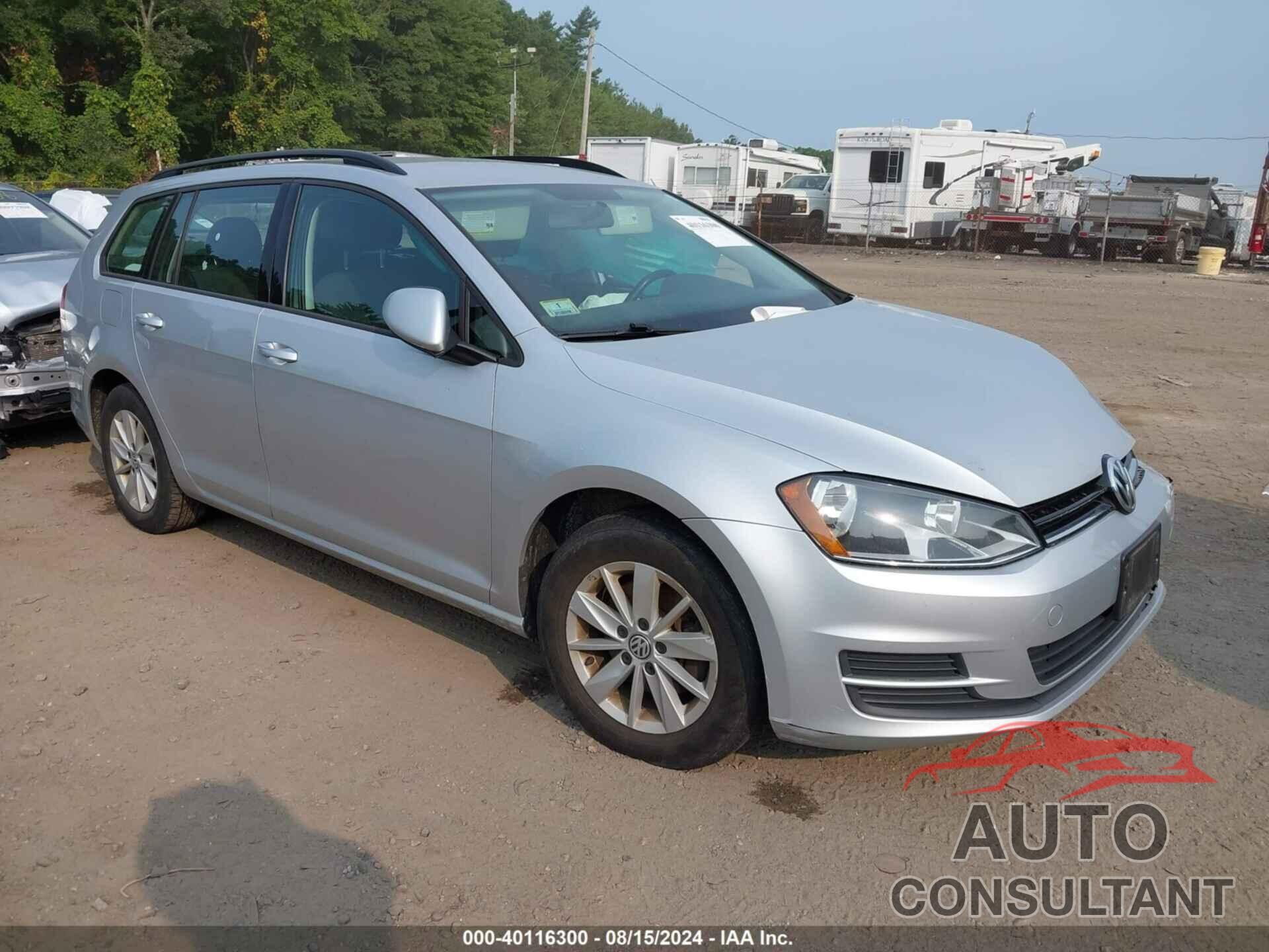 VOLKSWAGEN GOLF SPORTWAGEN 2016 - 3VWC17AU4GM505564