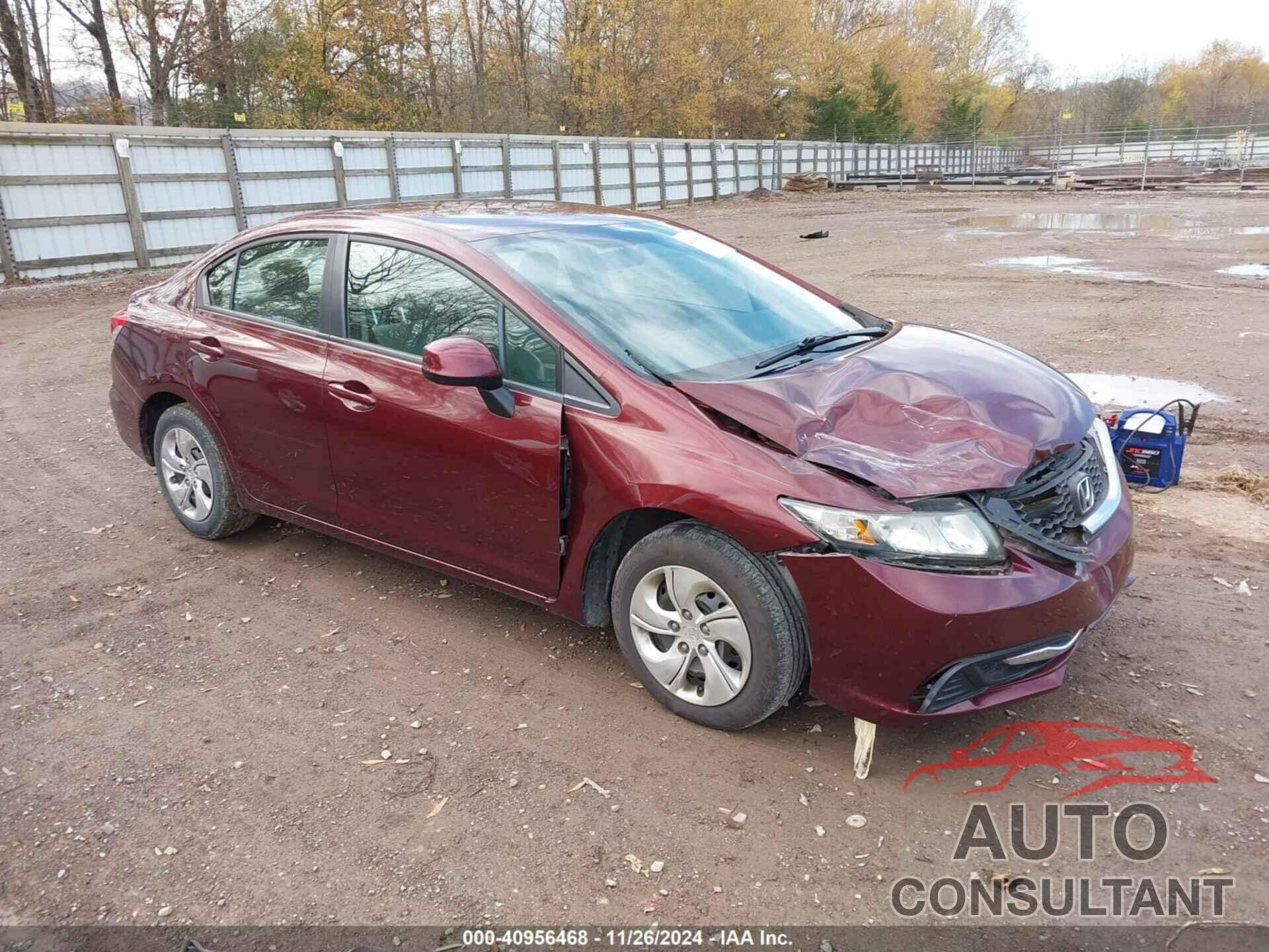 HONDA CIVIC 2013 - 19XFB2F5XDE091505