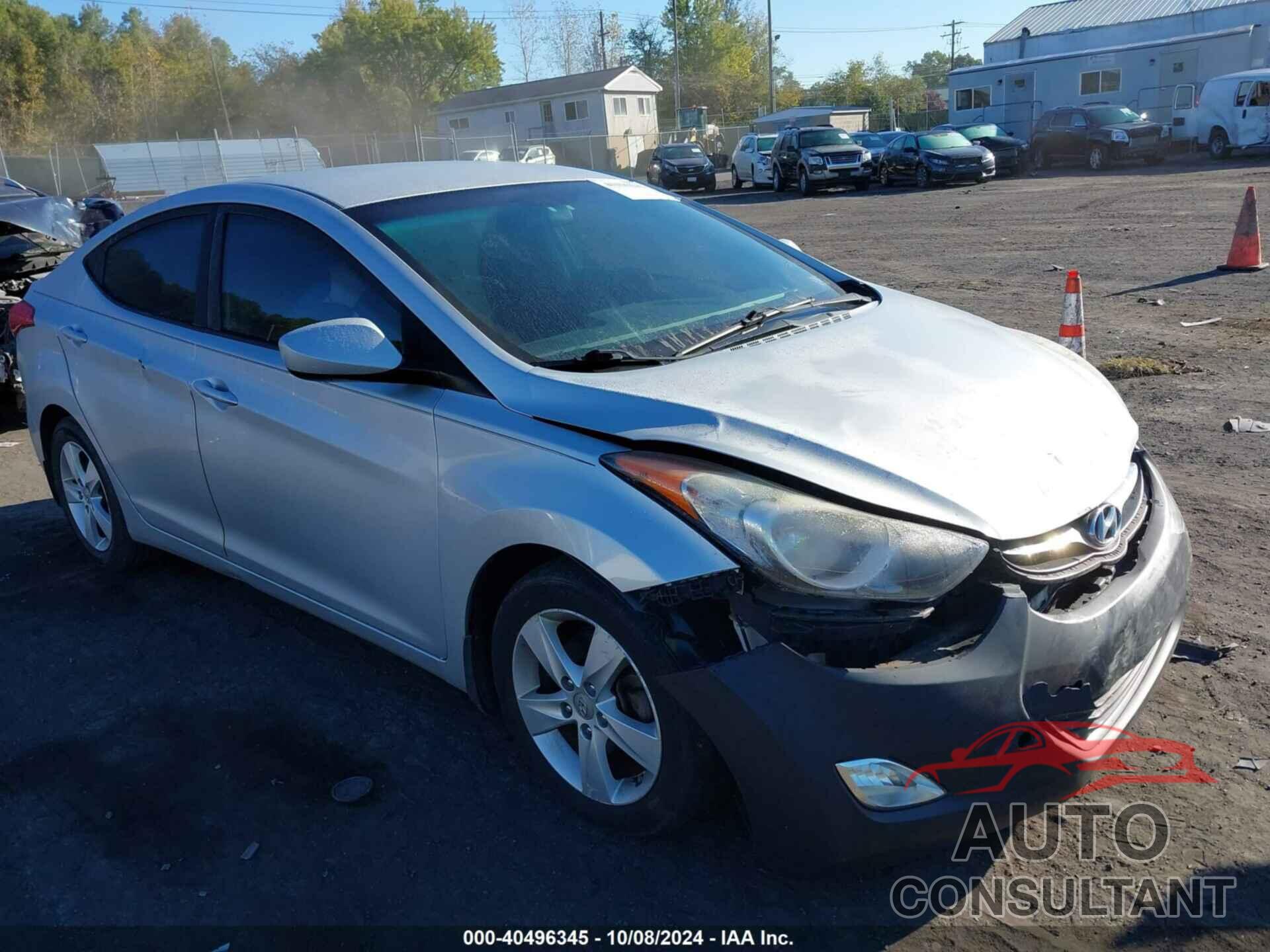 HYUNDAI ELANTRA 2013 - 5NPDH4AE3DH405421
