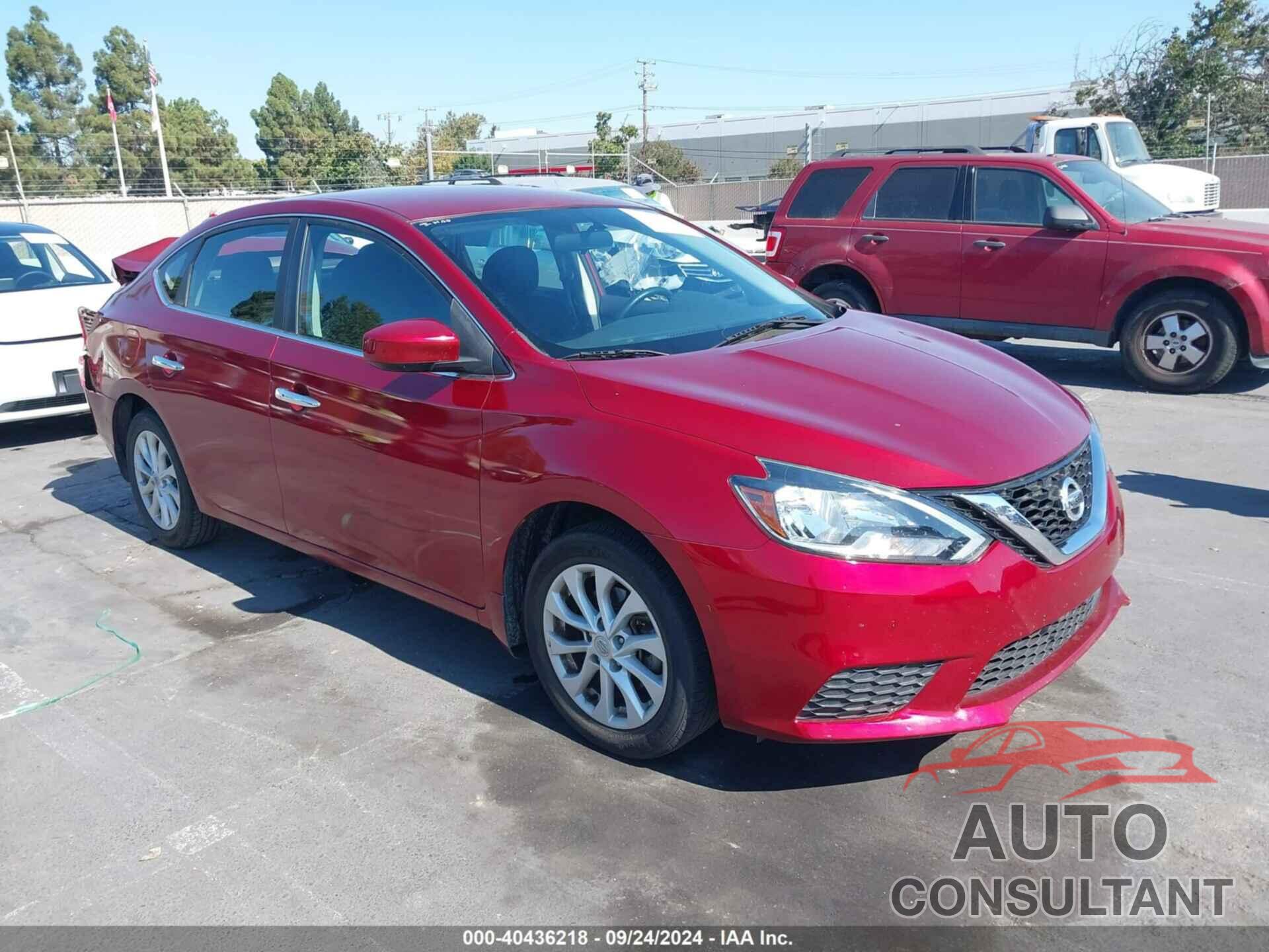 NISSAN SENTRA 2018 - 3N1AB7AP1JY284199