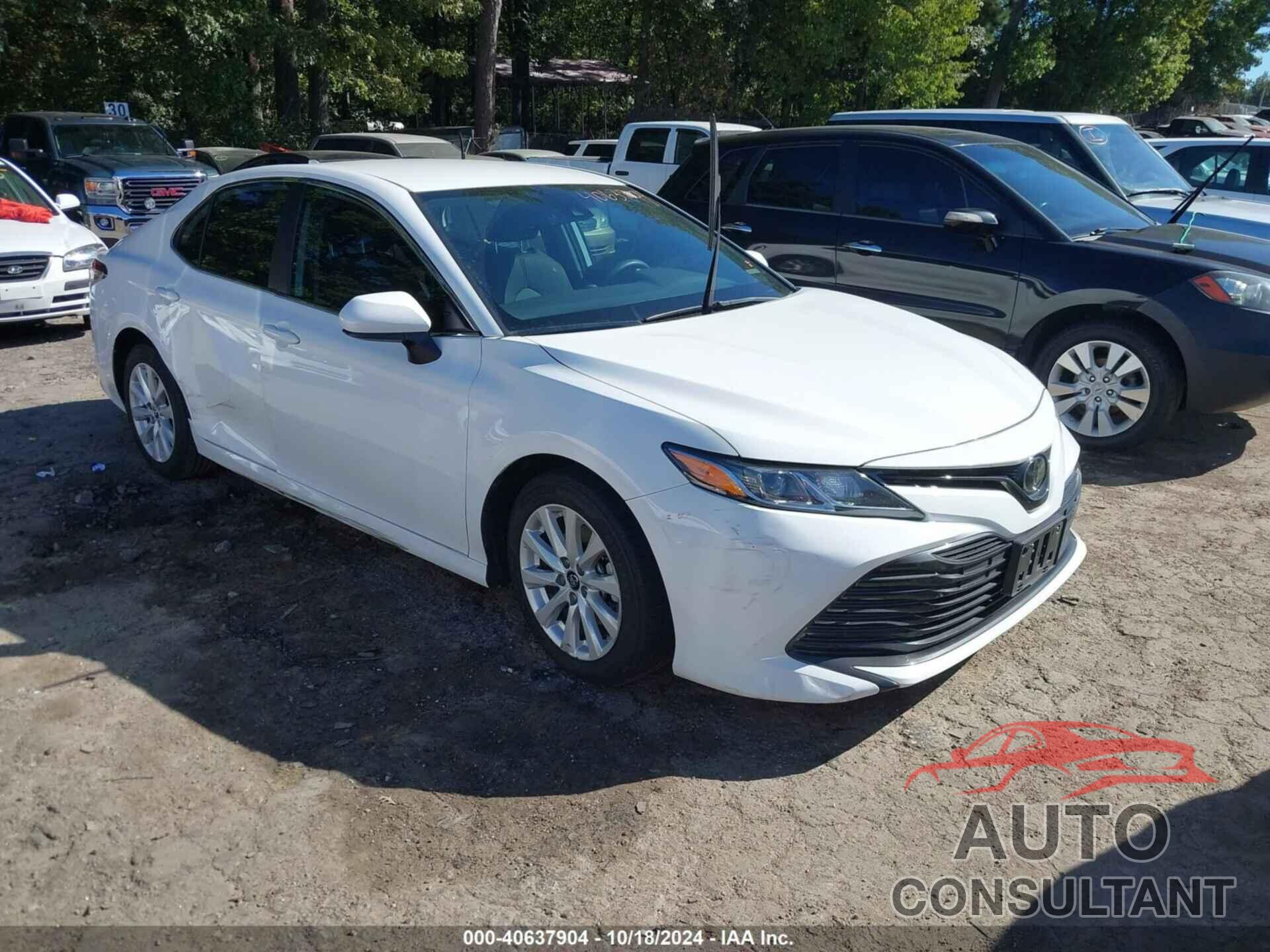 TOYOTA CAMRY 2019 - 4T1B11HK0KU287798