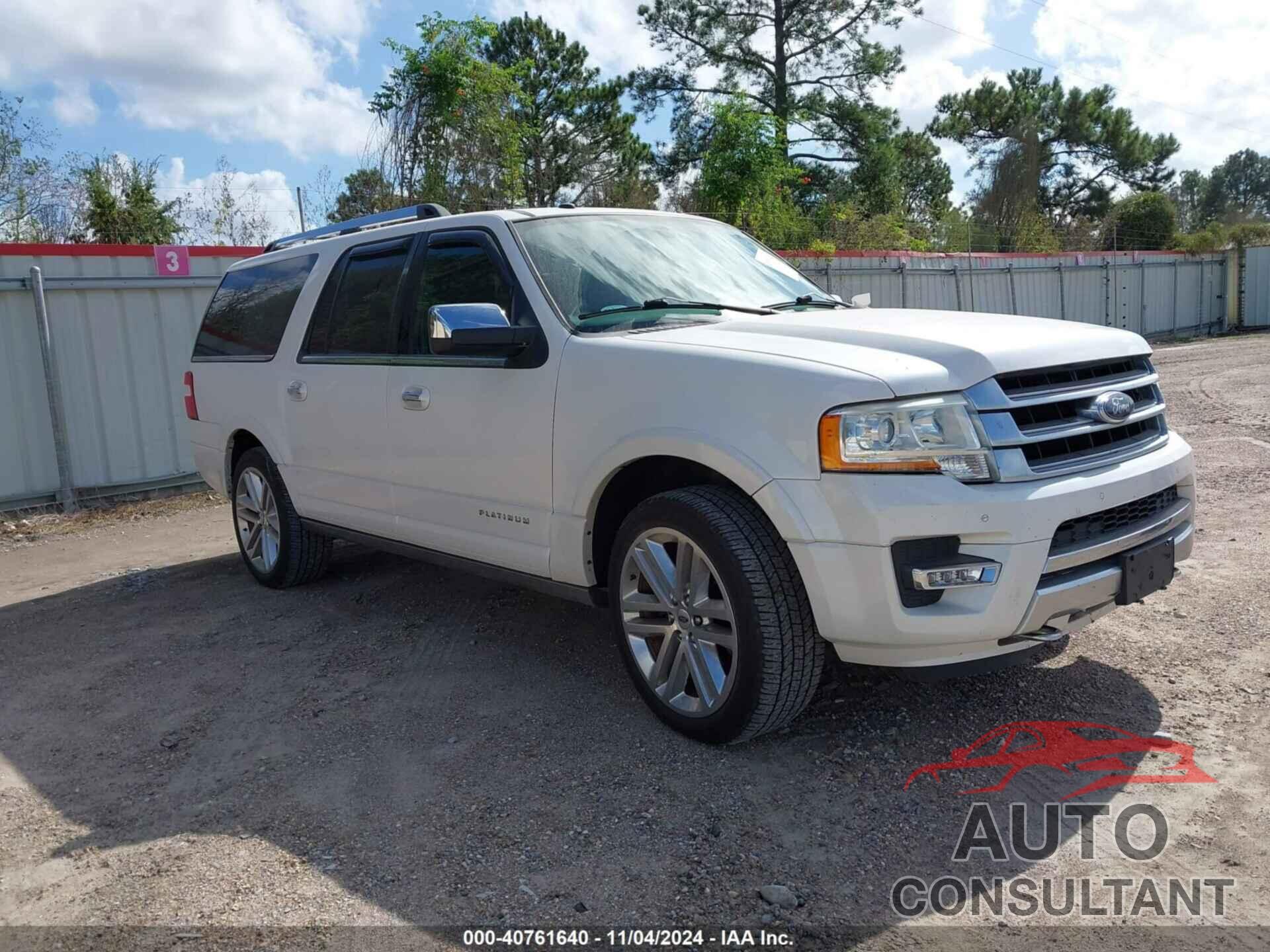 FORD EXPEDITION EL 2016 - 1FMJK1MT8GEF44344