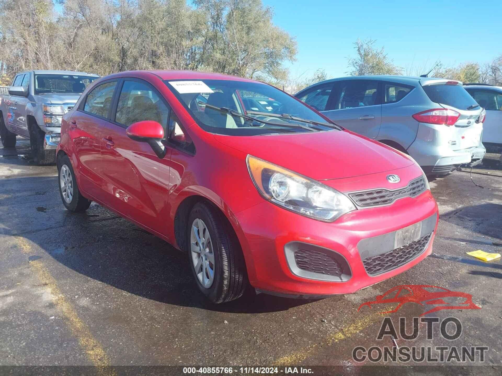 KIA RIO 2013 - KNADM5A30D6164635