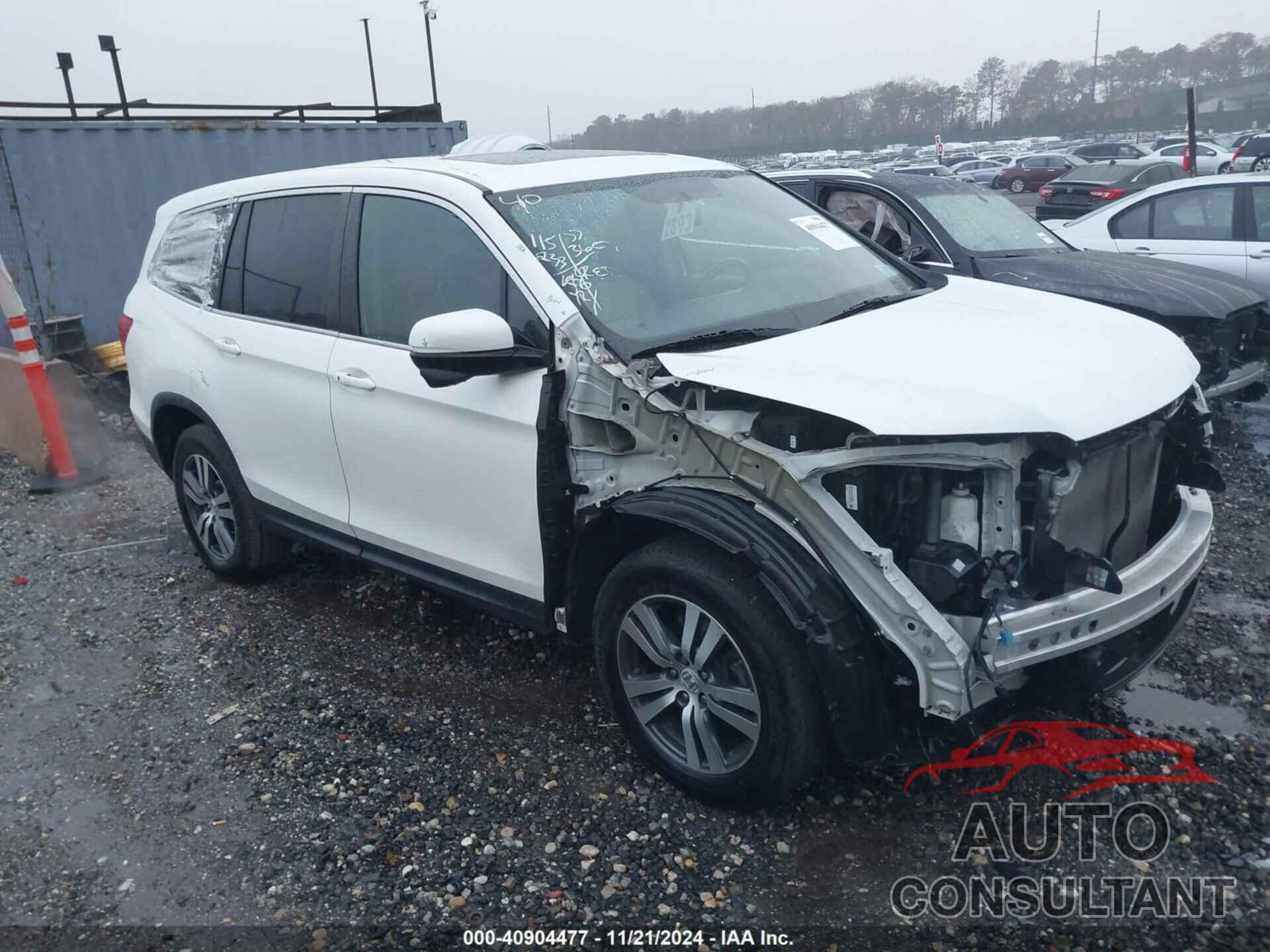 HONDA PILOT 2017 - 5FNYF6H52HB087420