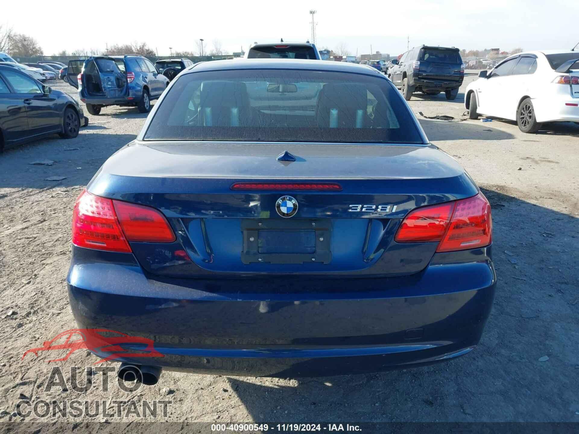 BMW 328I 2013 - WBADW3C50DJ526361