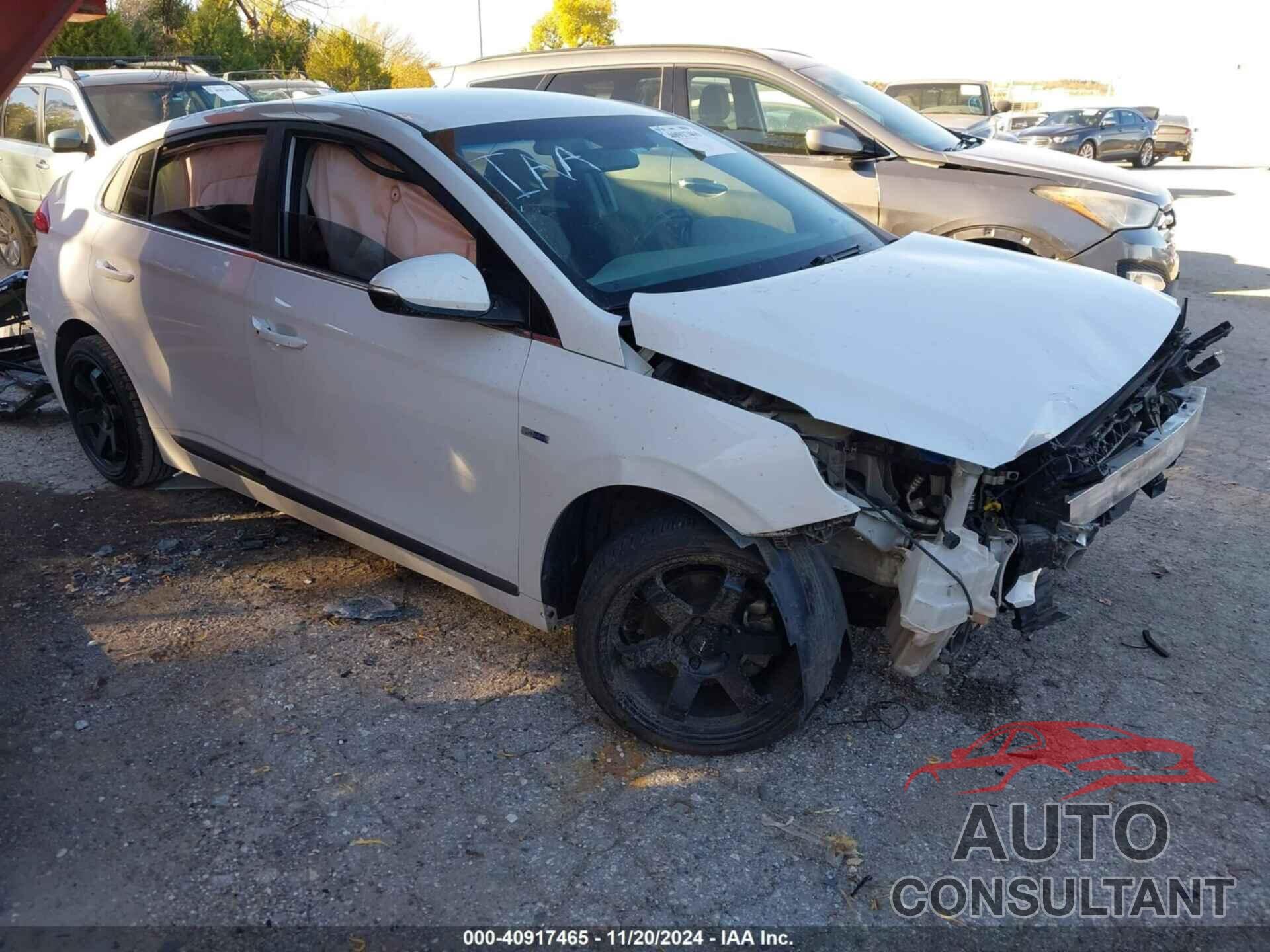 HYUNDAI IONIQ HYBRID 2017 - KMHC75LC9HU042534