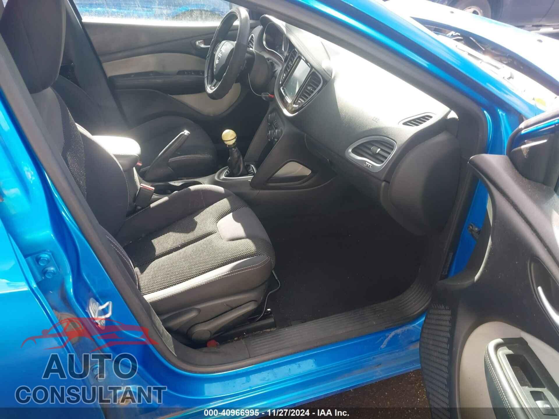 DODGE DART 2015 - 1C3CDFBB5FD173893