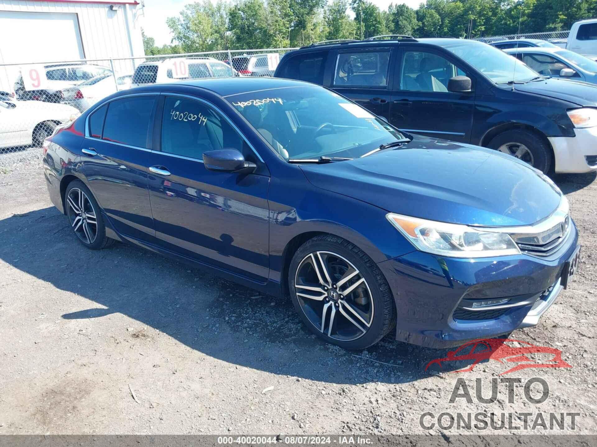 HONDA ACCORD 2017 - 1HGCR2F58HA297141