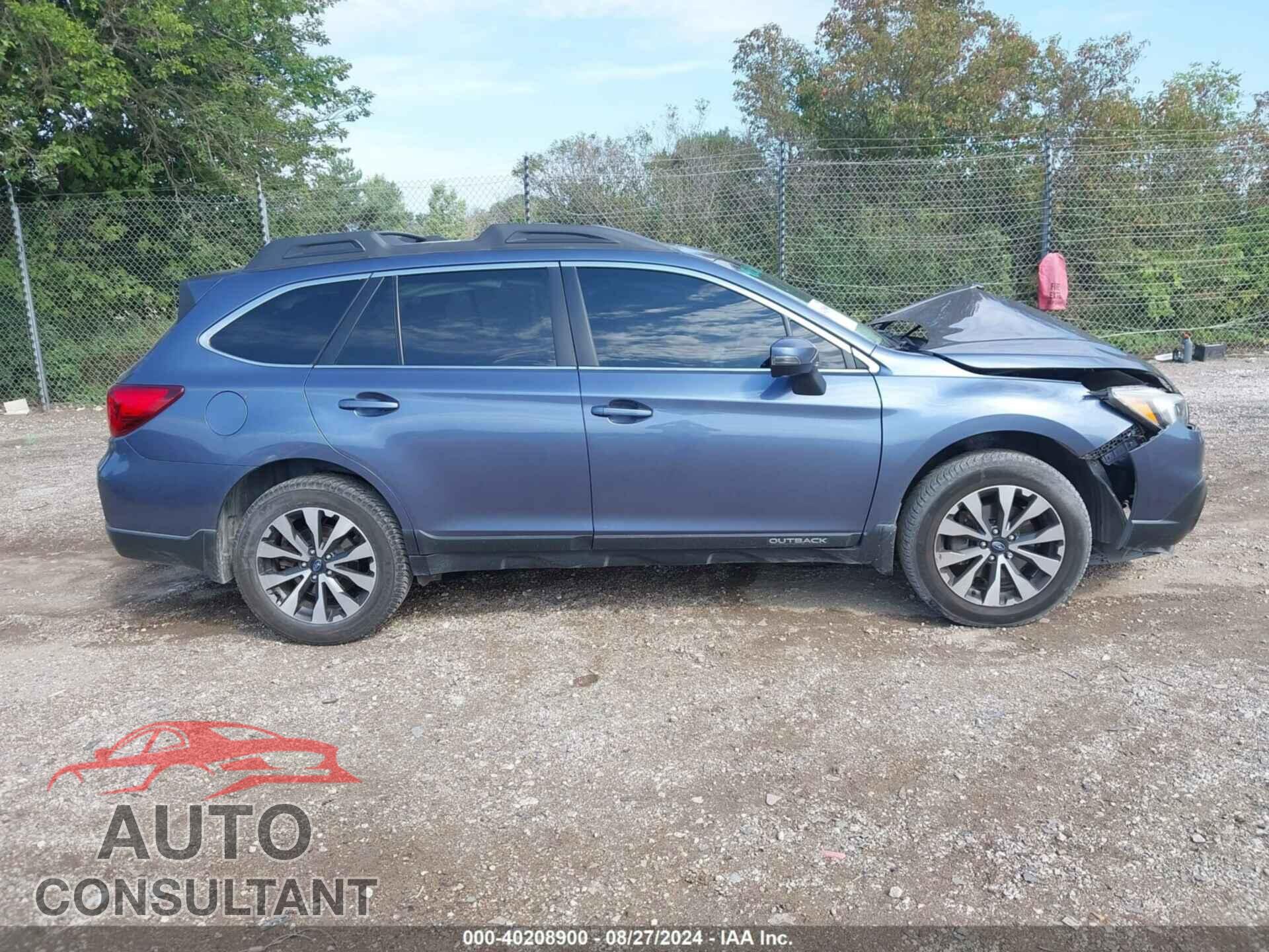 SUBARU OUTBACK 2016 - 4S4BSBNC6G3240188