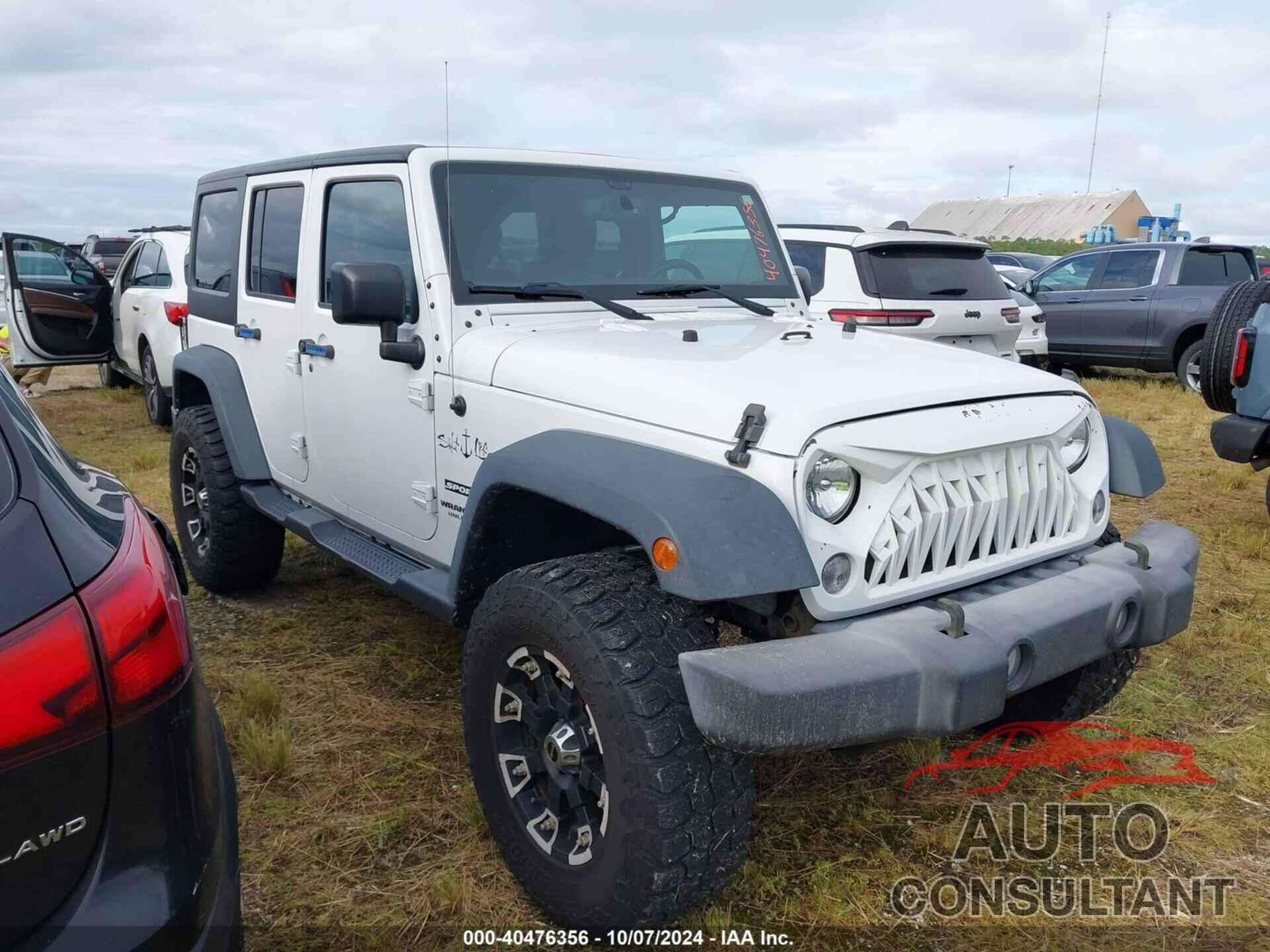 JEEP WRANGLER UNLIMITED 2017 - 1C4BJWDG4HL576202