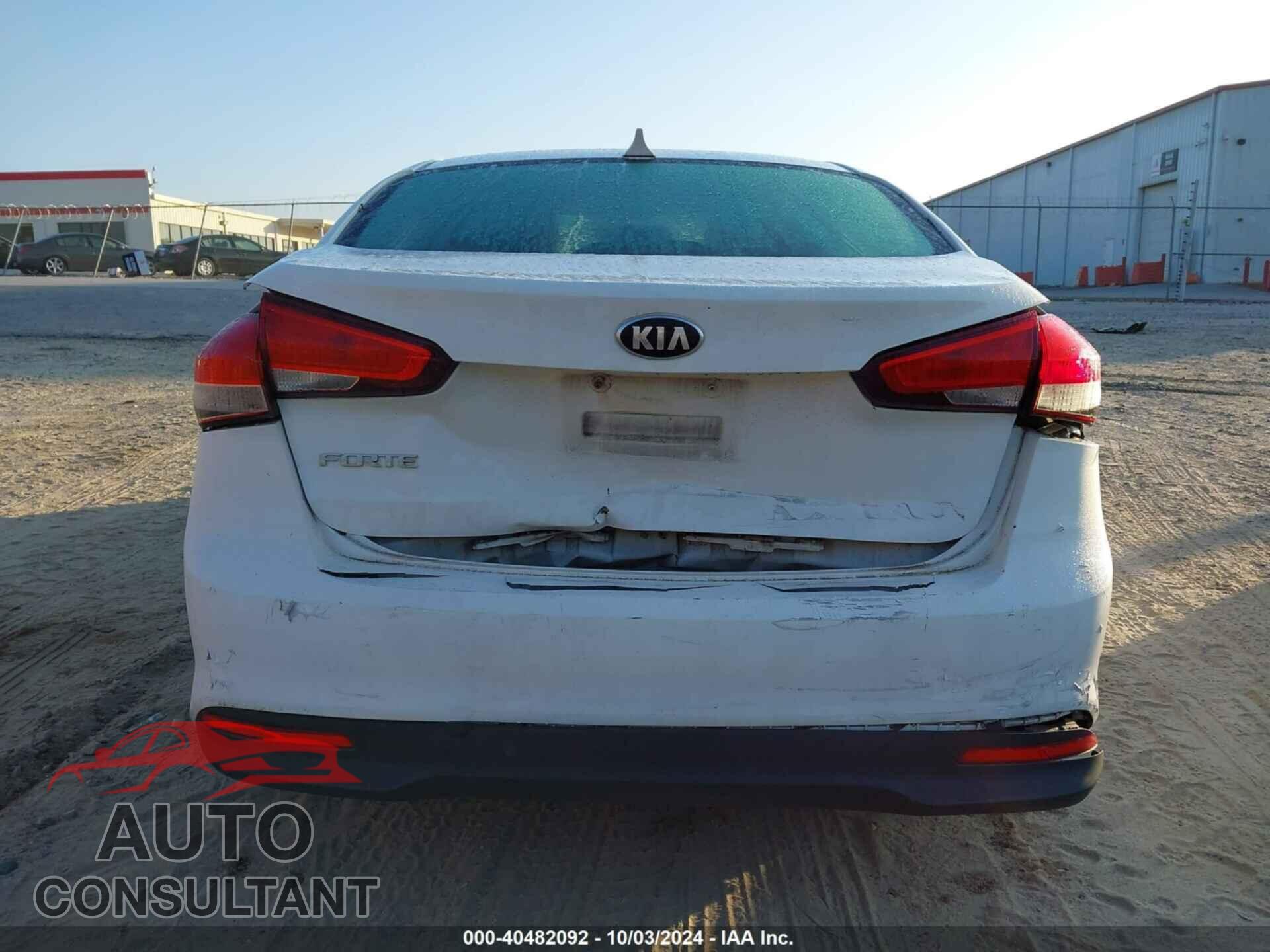 KIA FORTE 2017 - 3KPFK4A77HE065549