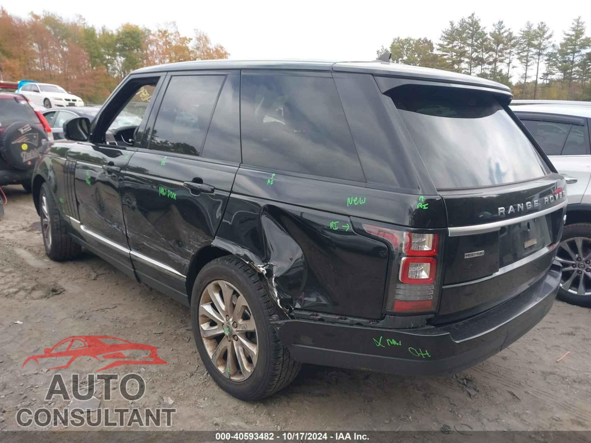 LAND ROVER RANGE ROVER 2016 - SALGS2KF5GA293879