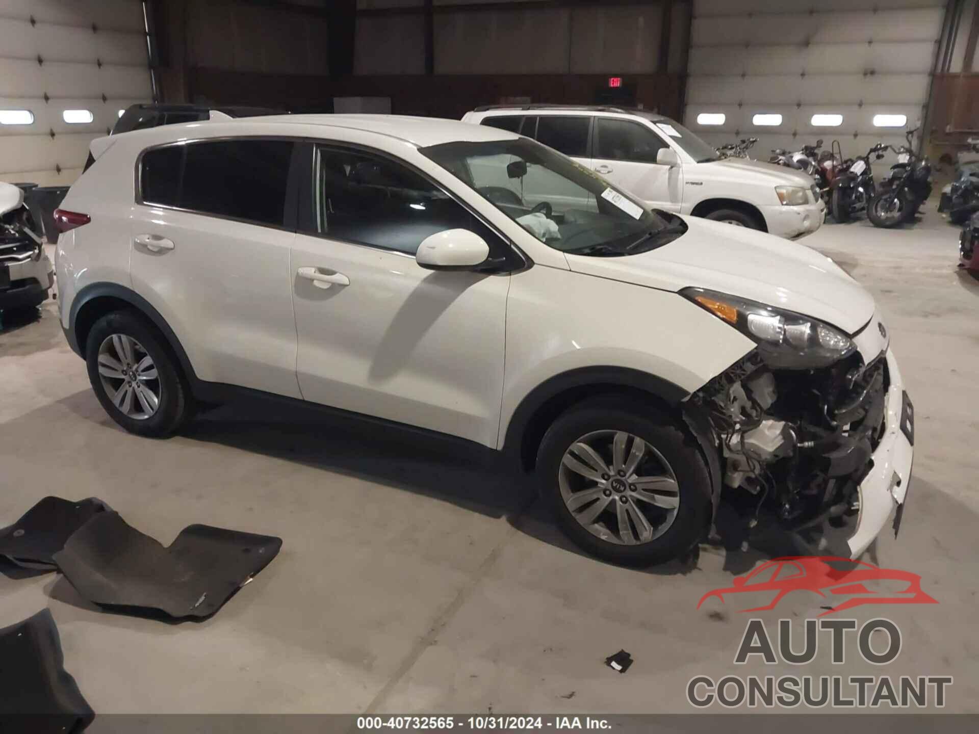 KIA SPORTAGE 2019 - KNDPMCAC8K7608985