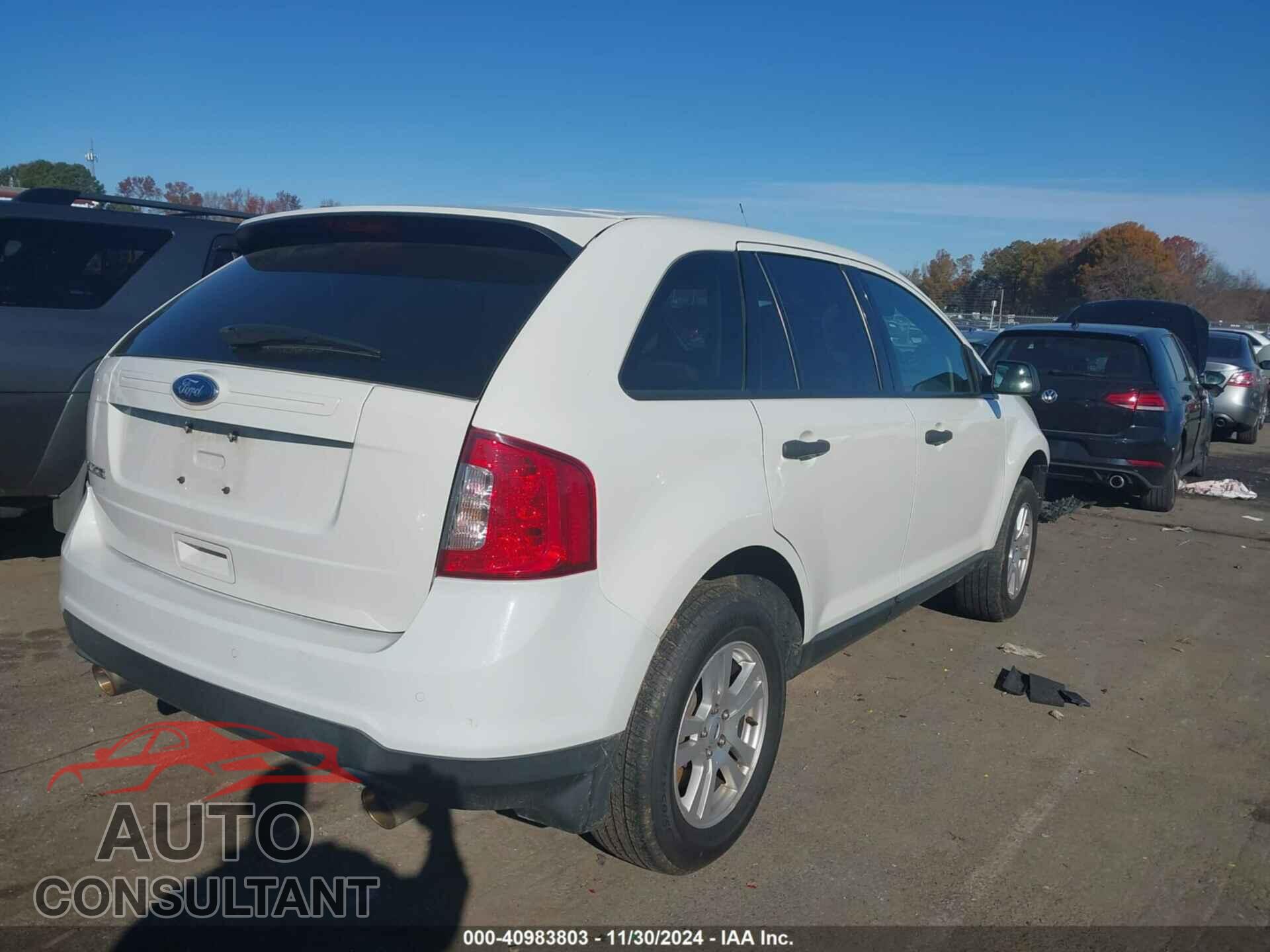 FORD EDGE 2012 - 2FMDK3GC4CBA32512
