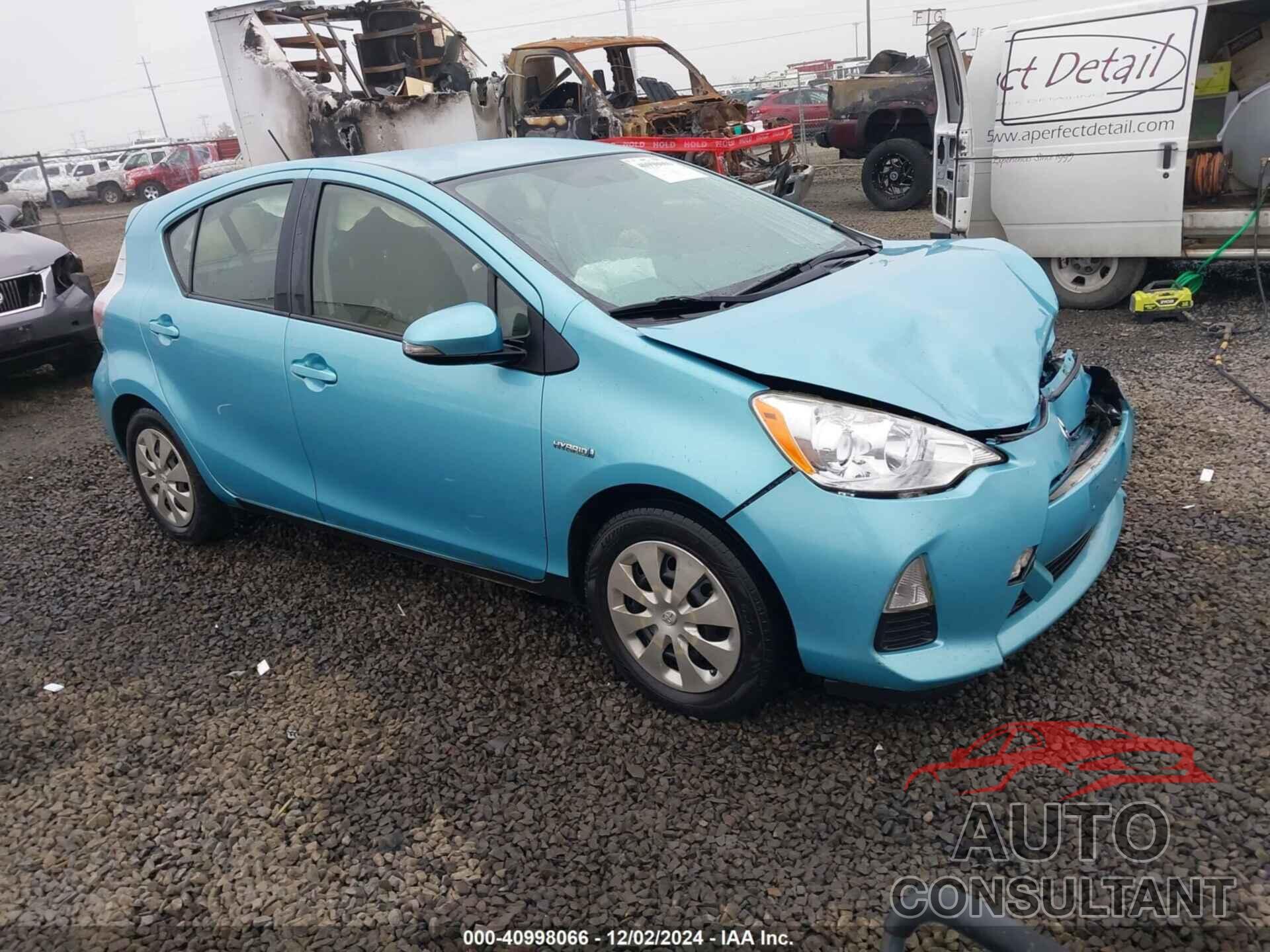 TOYOTA PRIUS C 2014 - JTDKDTB36E1079407