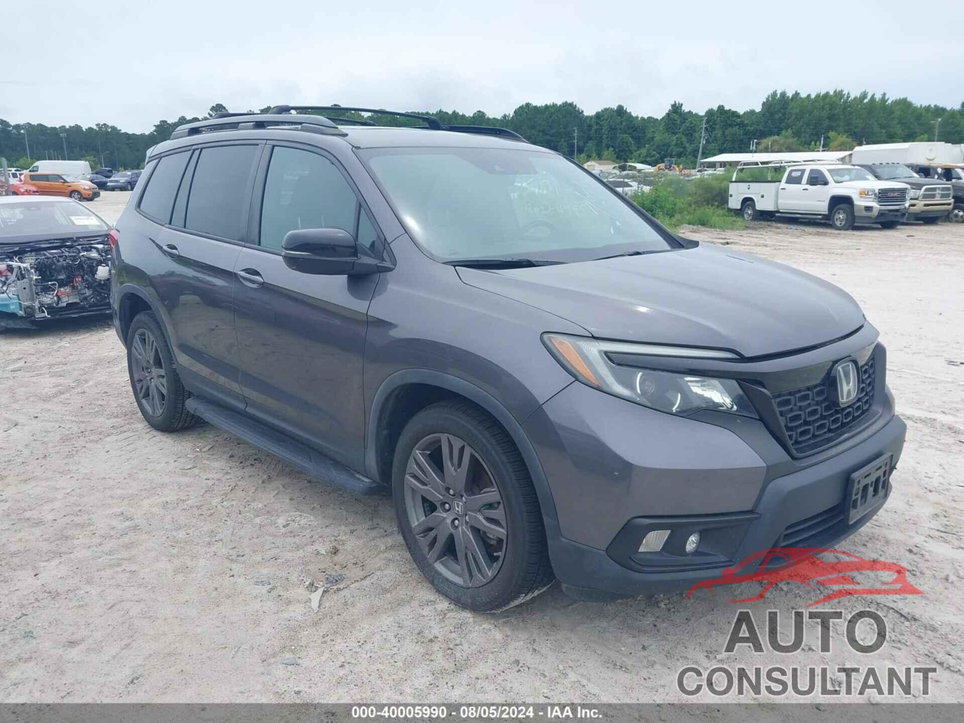 HONDA PASSPORT 2019 - 5FNYF8H52KB006712