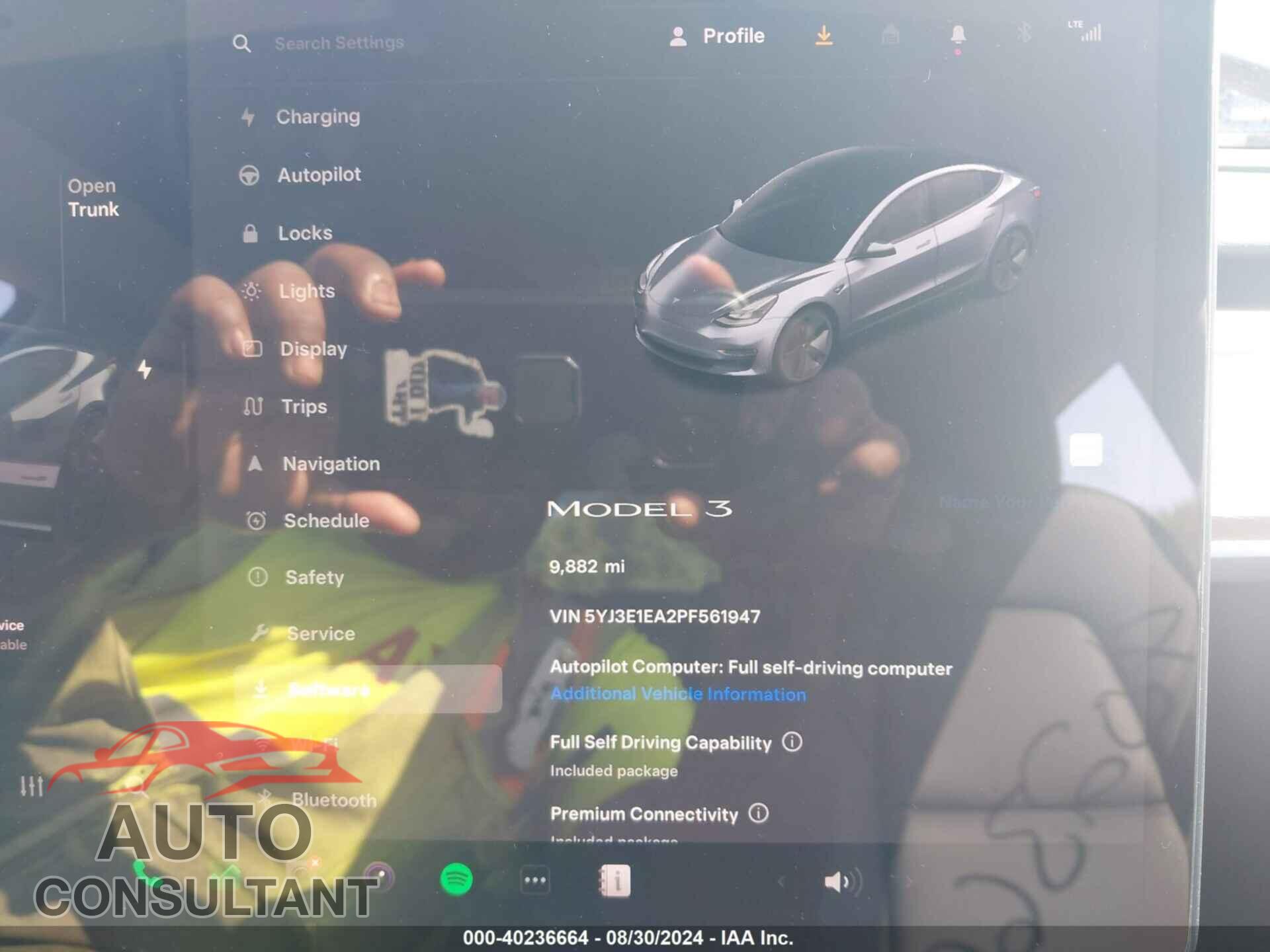 TESLA MODEL 3 2023 - 5YJ3E1EA2PF561947