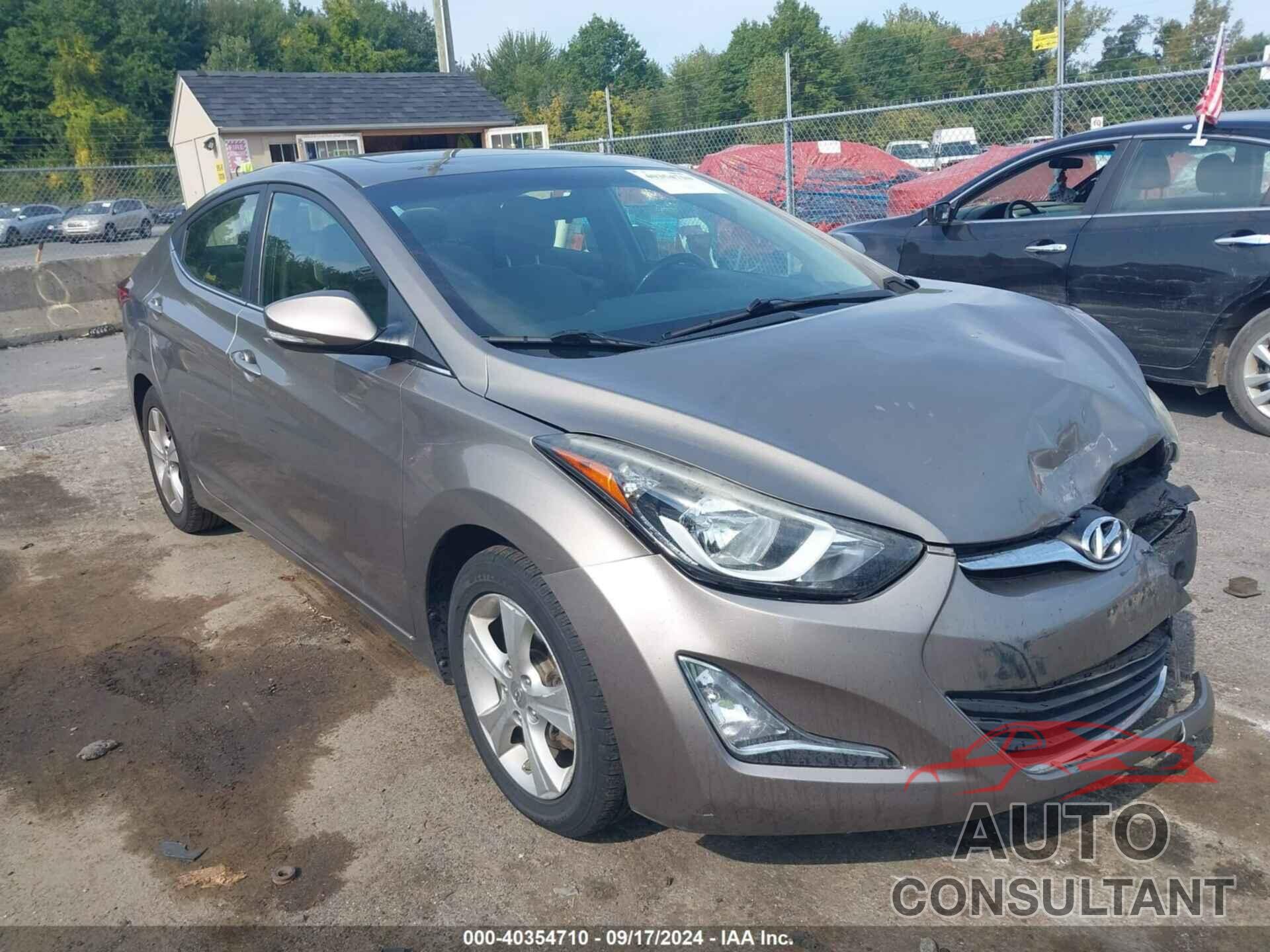 HYUNDAI ELANTRA 2016 - 5NPDH4AE5GH775144