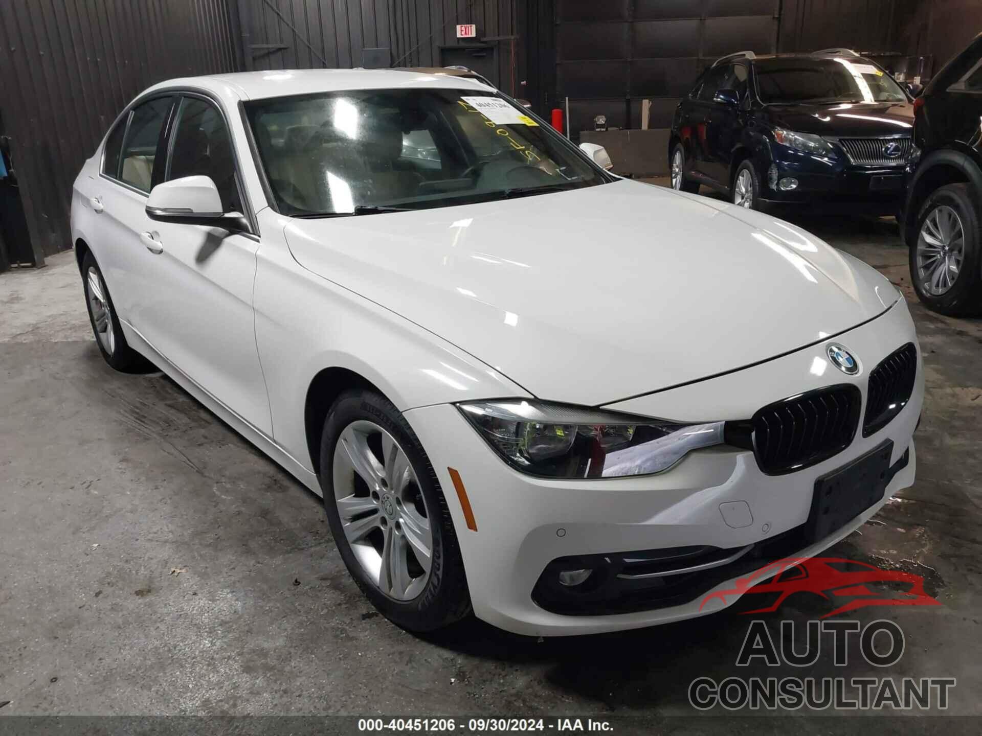 BMW 330I 2017 - WBA8D9G34HNU65193