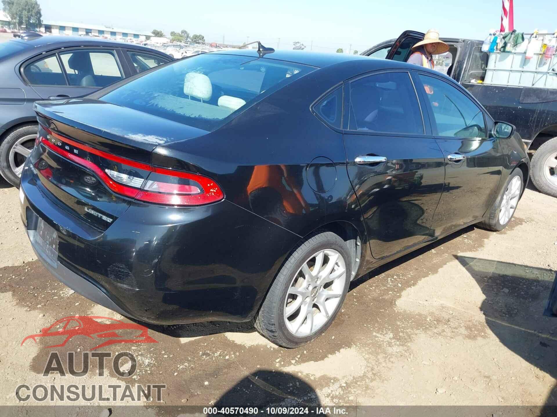 DODGE DART 2013 - 1C3CDFCA4DD103482
