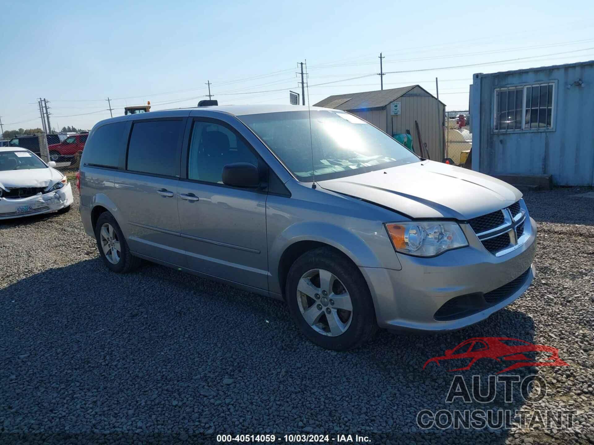 DODGE GRAND CARAVAN 2013 - 2C4RDGBG9DR735957
