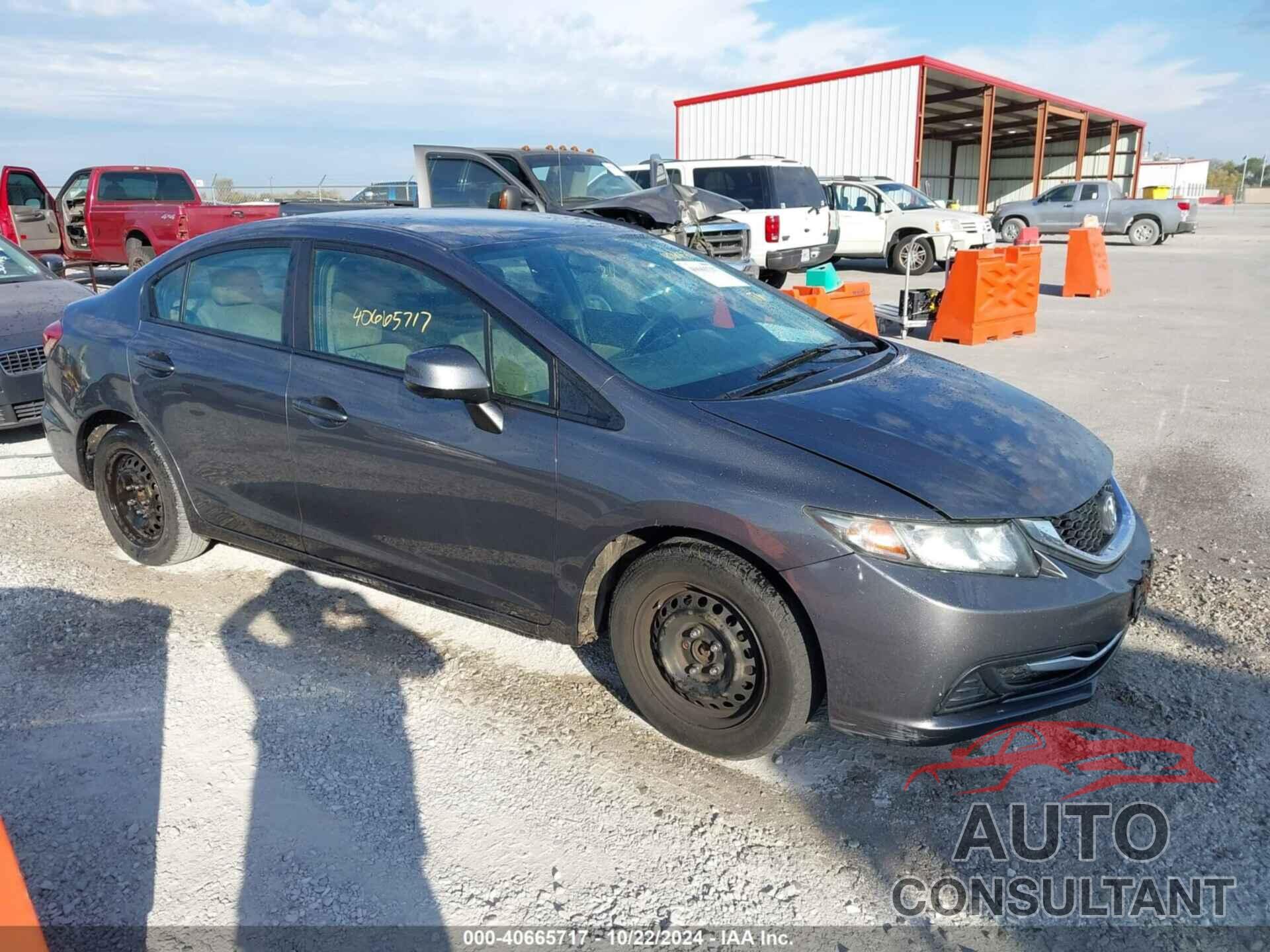HONDA CIVIC 2013 - 19XFB2F5XDE094629