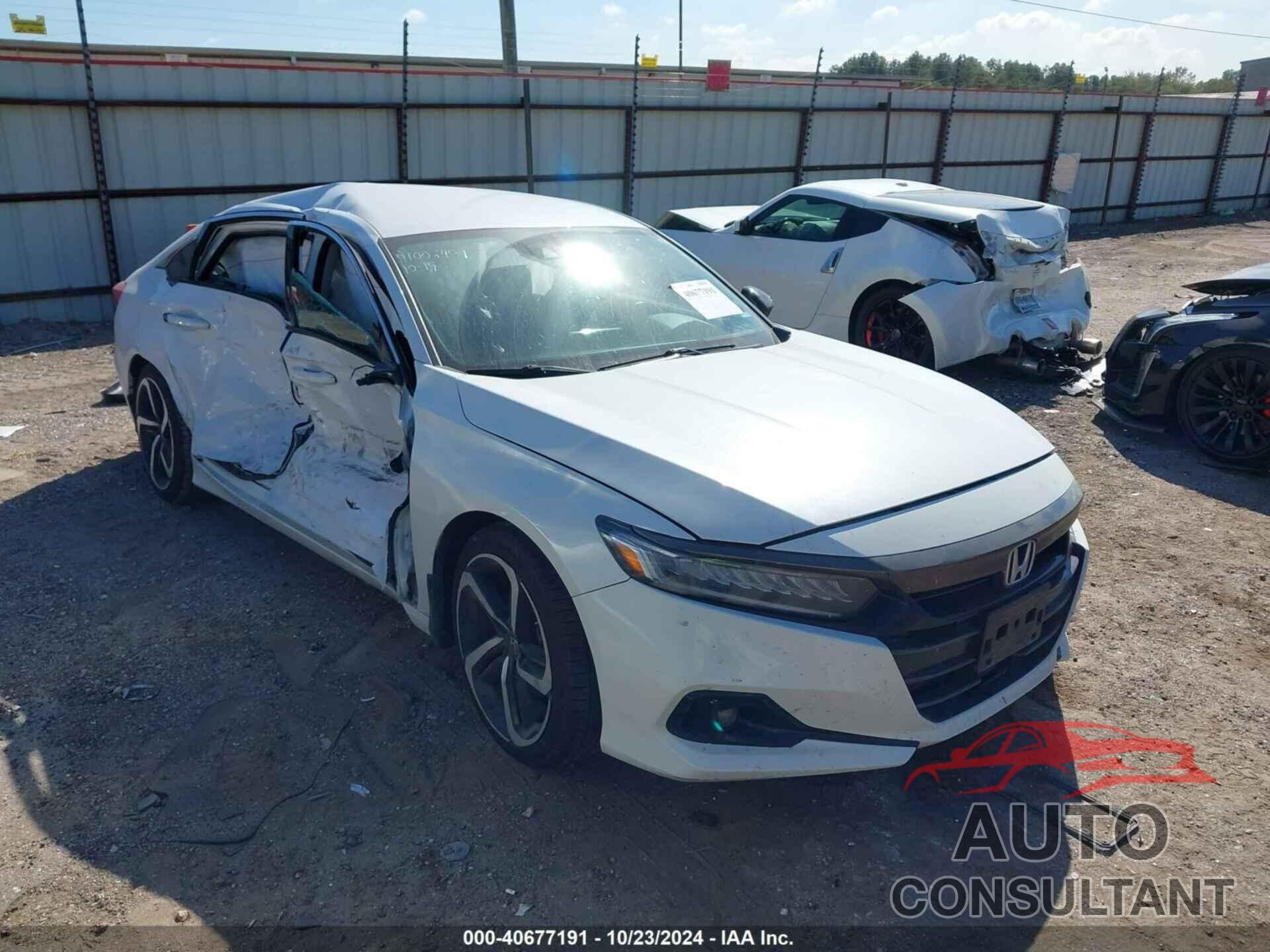 HONDA ACCORD 2021 - 1HGCV1F45MA053101