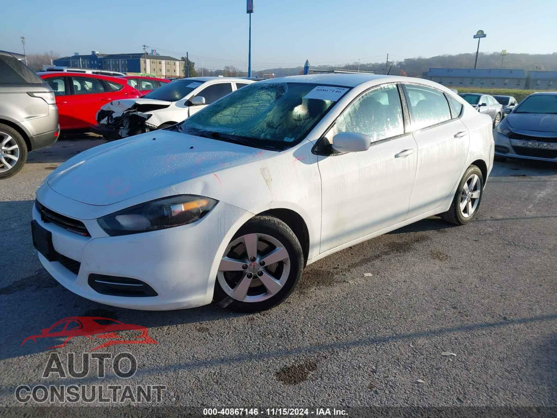 DODGE DART 2015 - 1C3CDFBB9FD159236