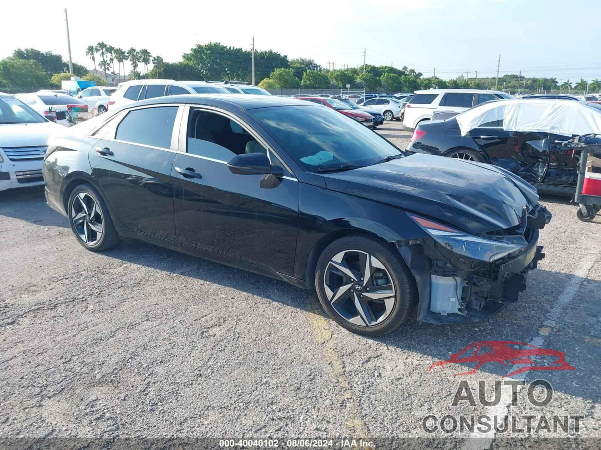 HYUNDAI ELANTRA HYBRID 2022 - KMHLN4AJ6NU024117