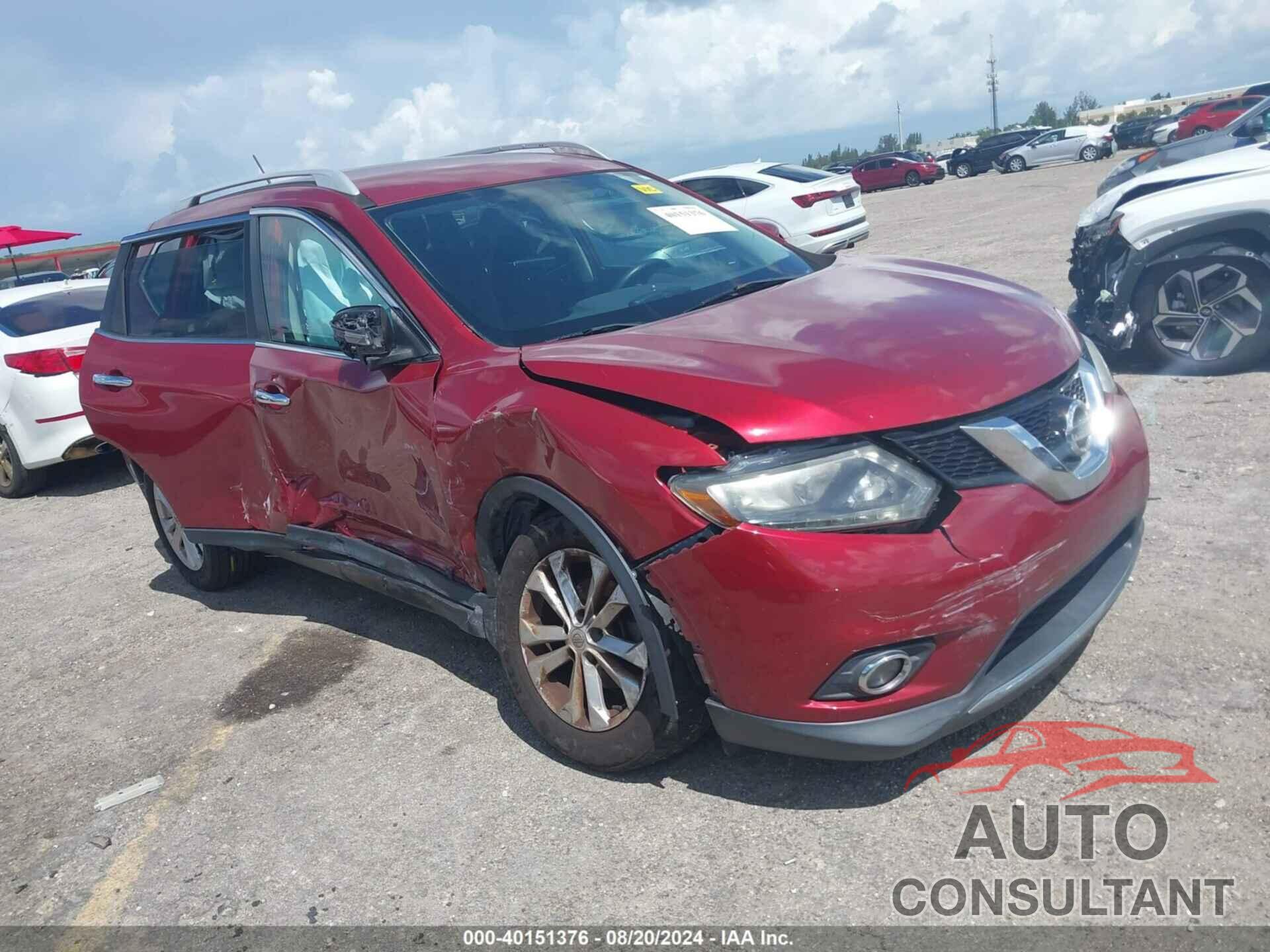 NISSAN ROGUE 2016 - 5N1AT2MT9GC853710