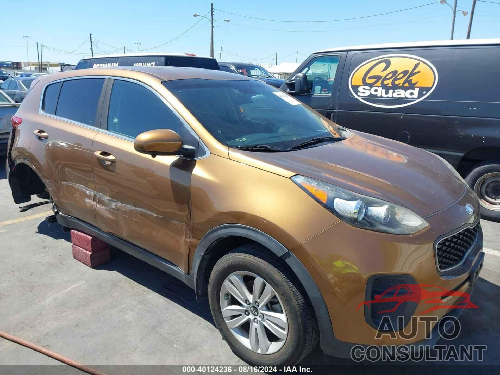 KIA SPORTAGE 2017 - KNDPM3AC0H7281068