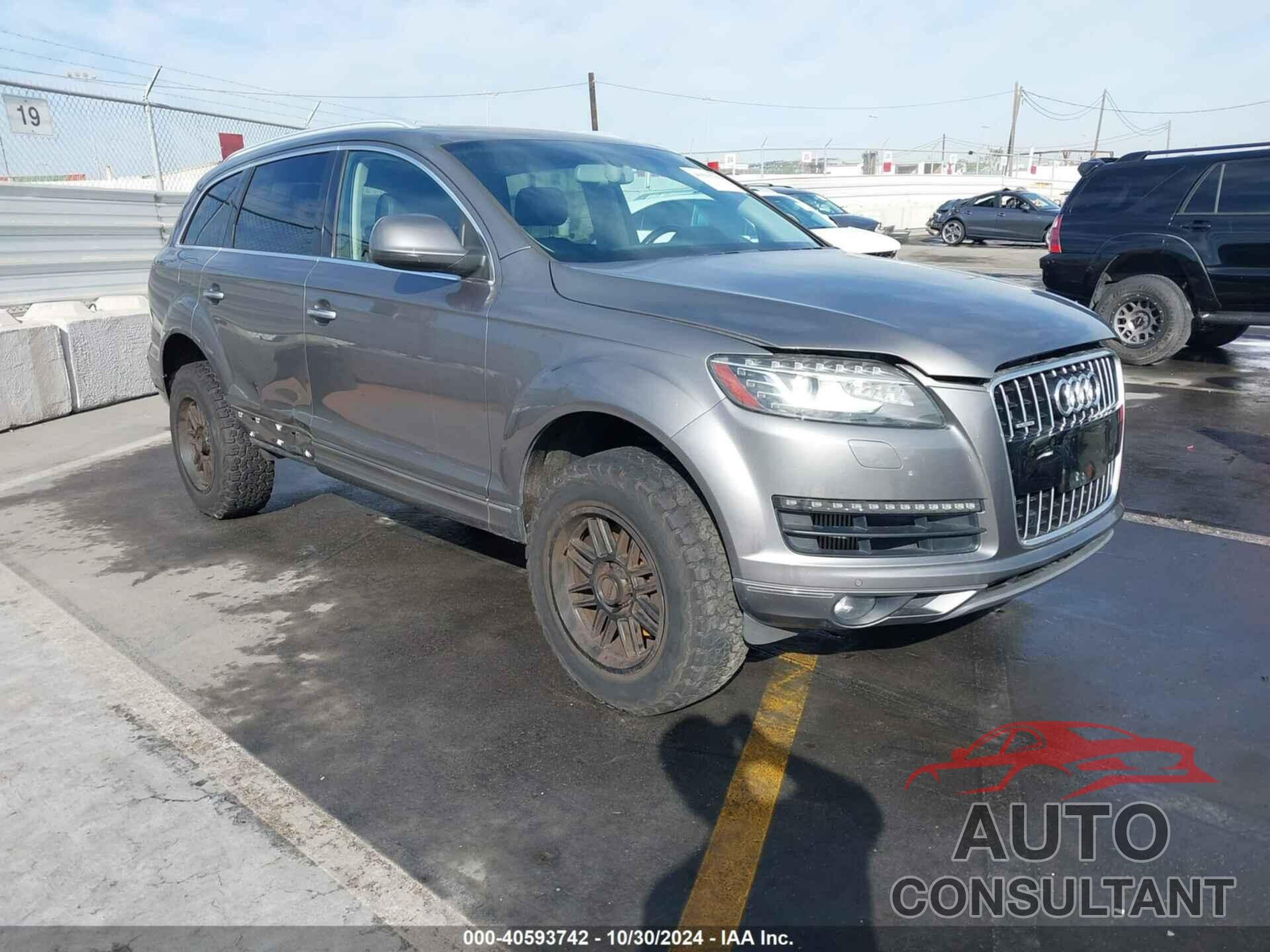 AUDI Q7 2012 - WA1LMAFEXCD005644