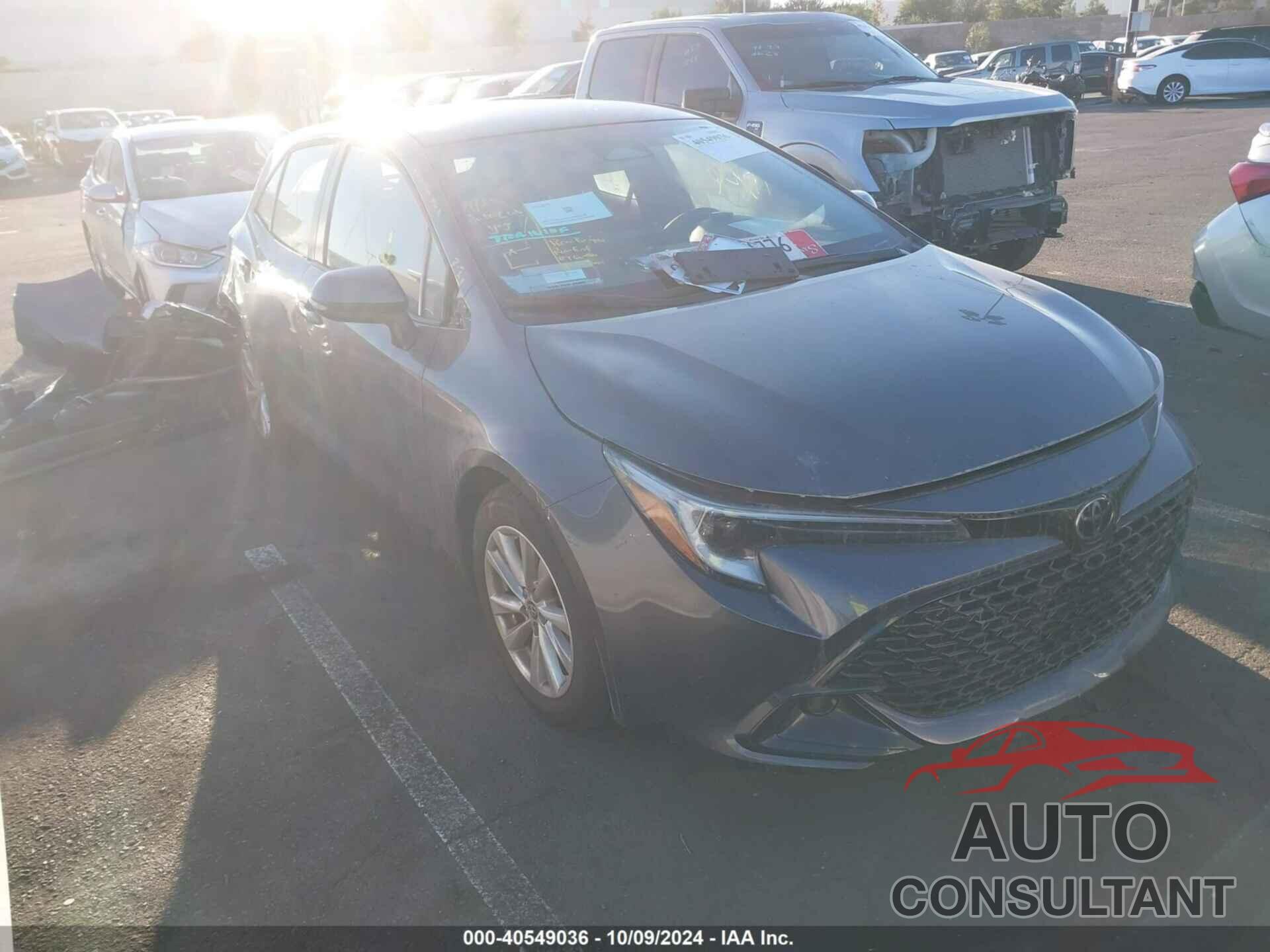 TOYOTA COROLLA 2024 - JTND4MBEXR3227094