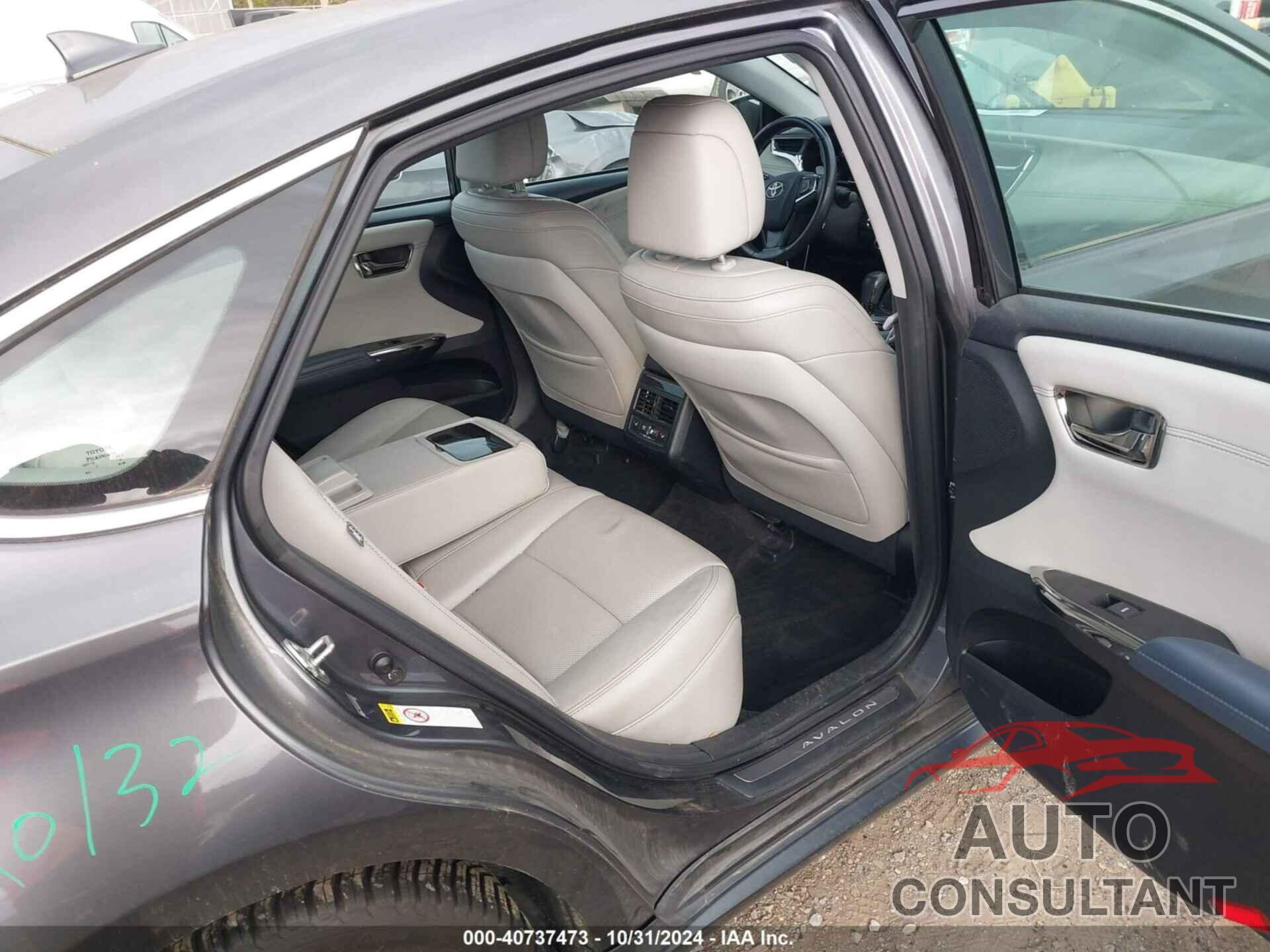 TOYOTA AVALON 2013 - 4T1BK1EB5DU050812