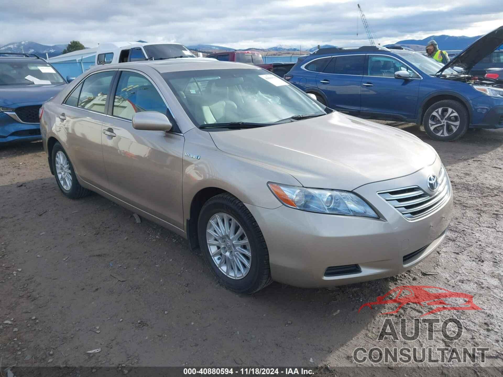 TOYOTA CAMRY HYBRID 2009 - JTNBB46K693050282