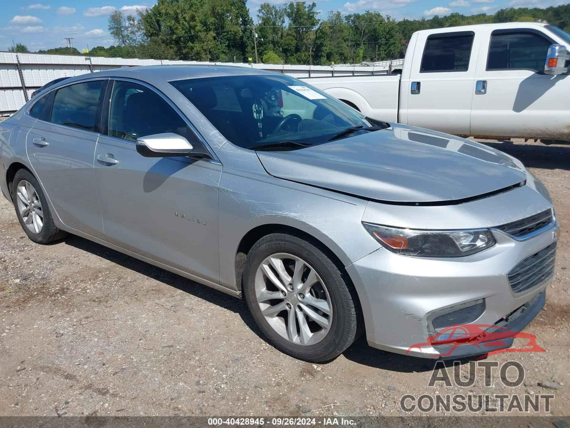 CHEVROLET MALIBU 2016 - 1G1ZE5ST9GF244422