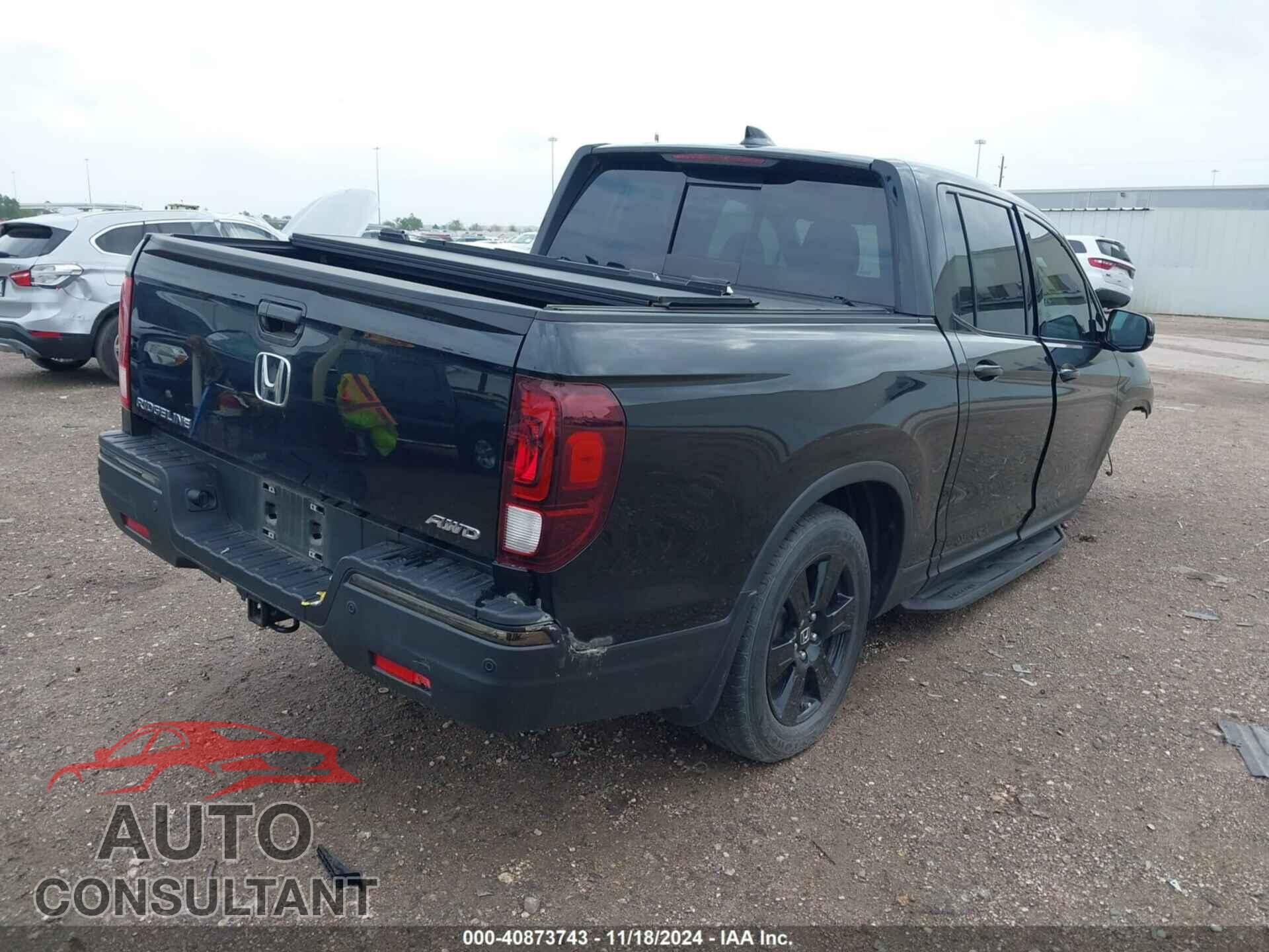 HONDA RIDGELINE 2019 - 5FPYK3F82KB007782