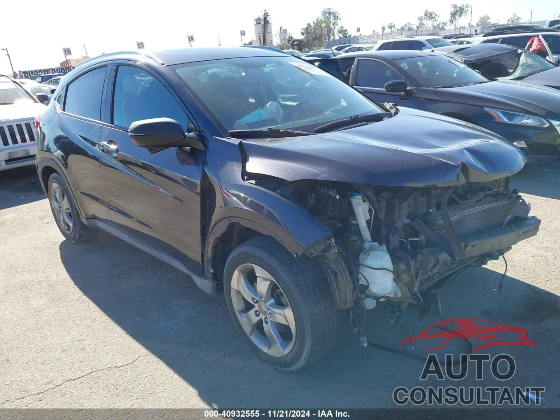 HONDA HR-V 2016 - 3CZRU5H72GM728981