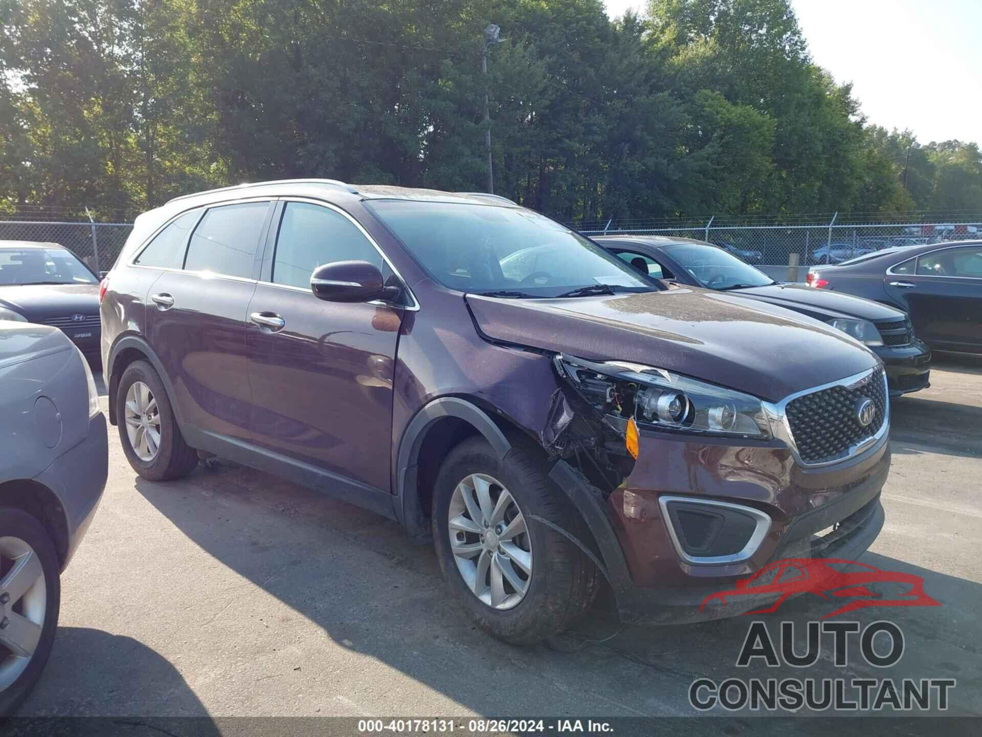 KIA SORENTO 2018 - 5XYPG4A31JG380245